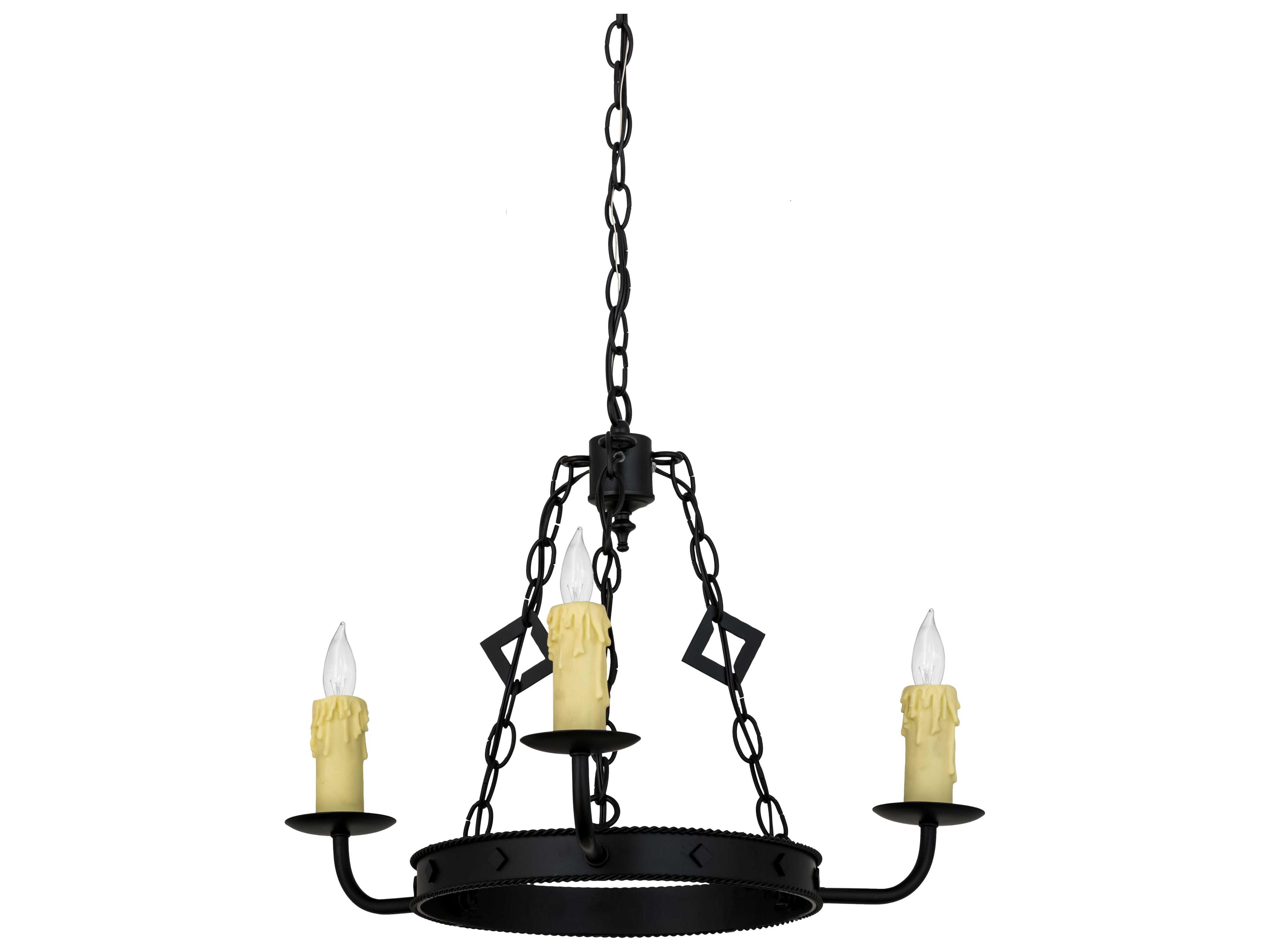 Meyda Elvita Blackwash Candelabra Chandelier