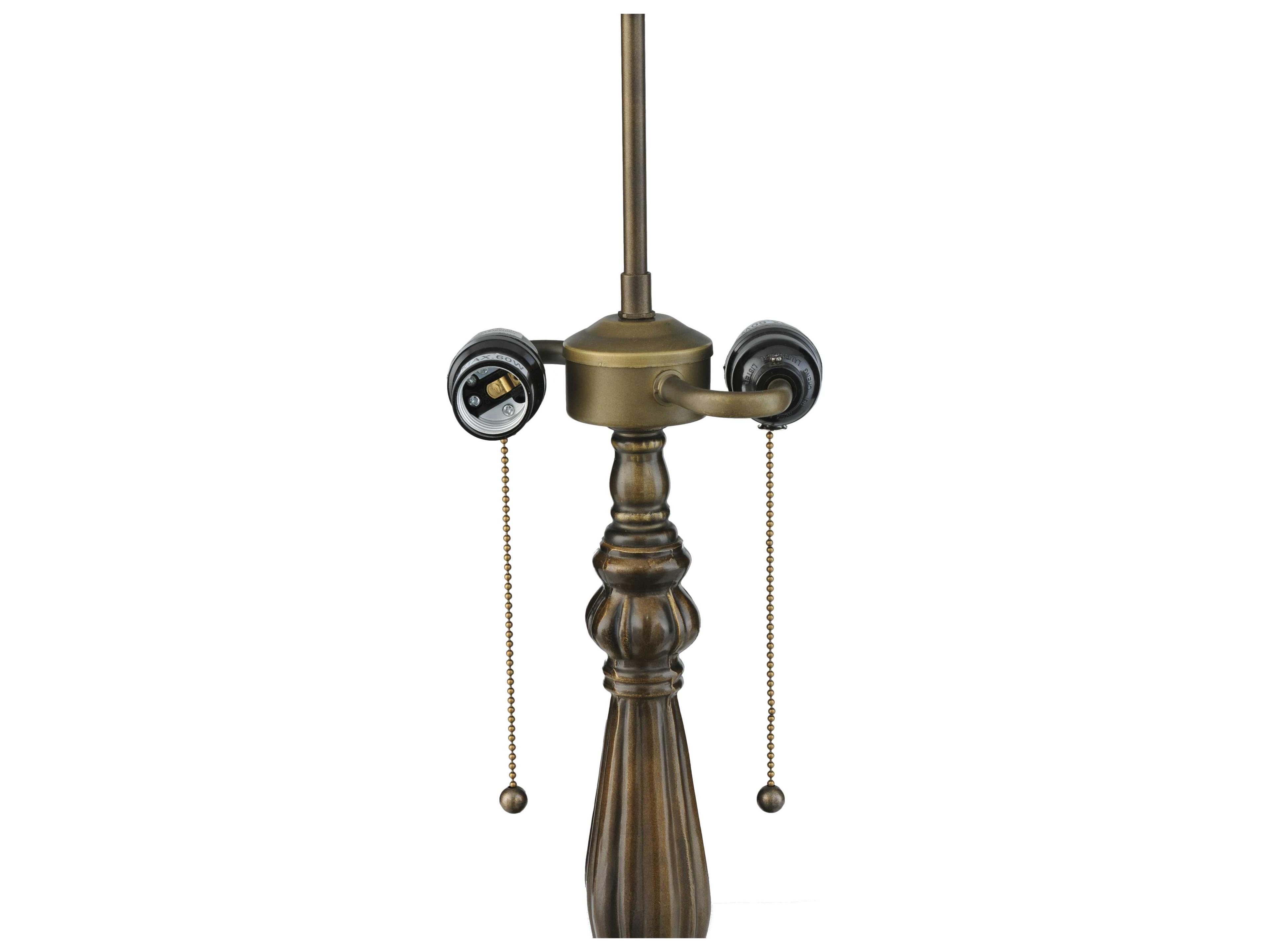 Meyda Tiffany 2 - Light 22" Table Lamp Base