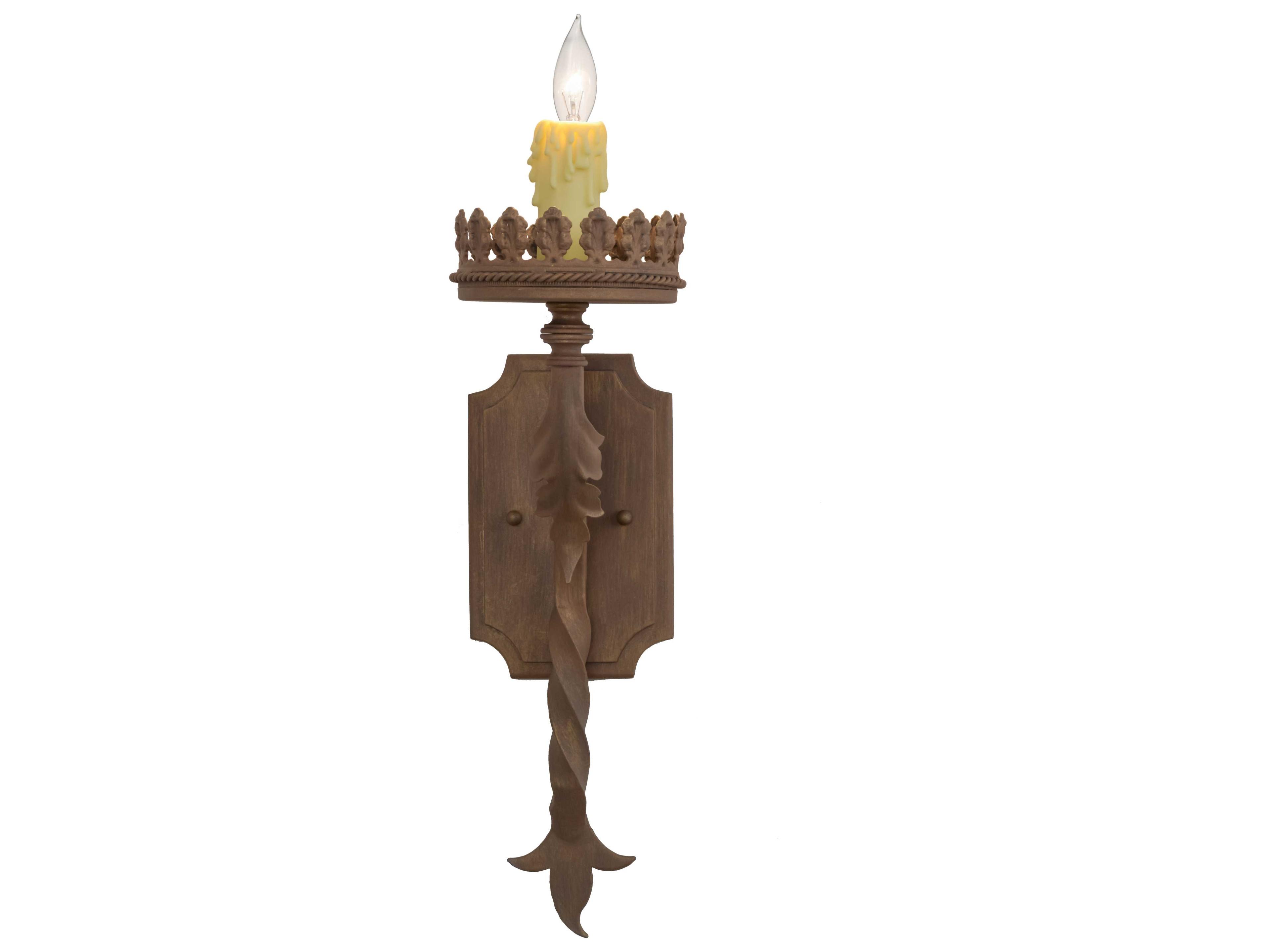 Meyda Nordic Cortez Gold Wall Sconce