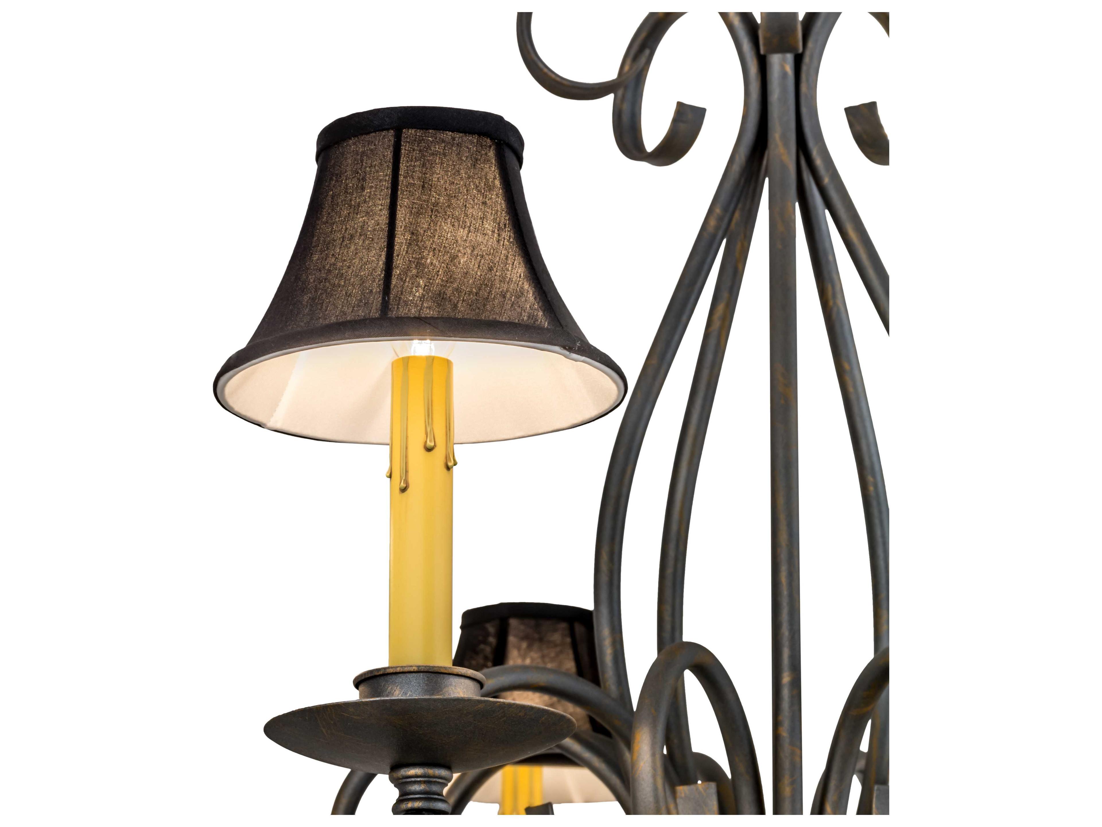 Meyda Phillipe French Bronze Empire Chandelier