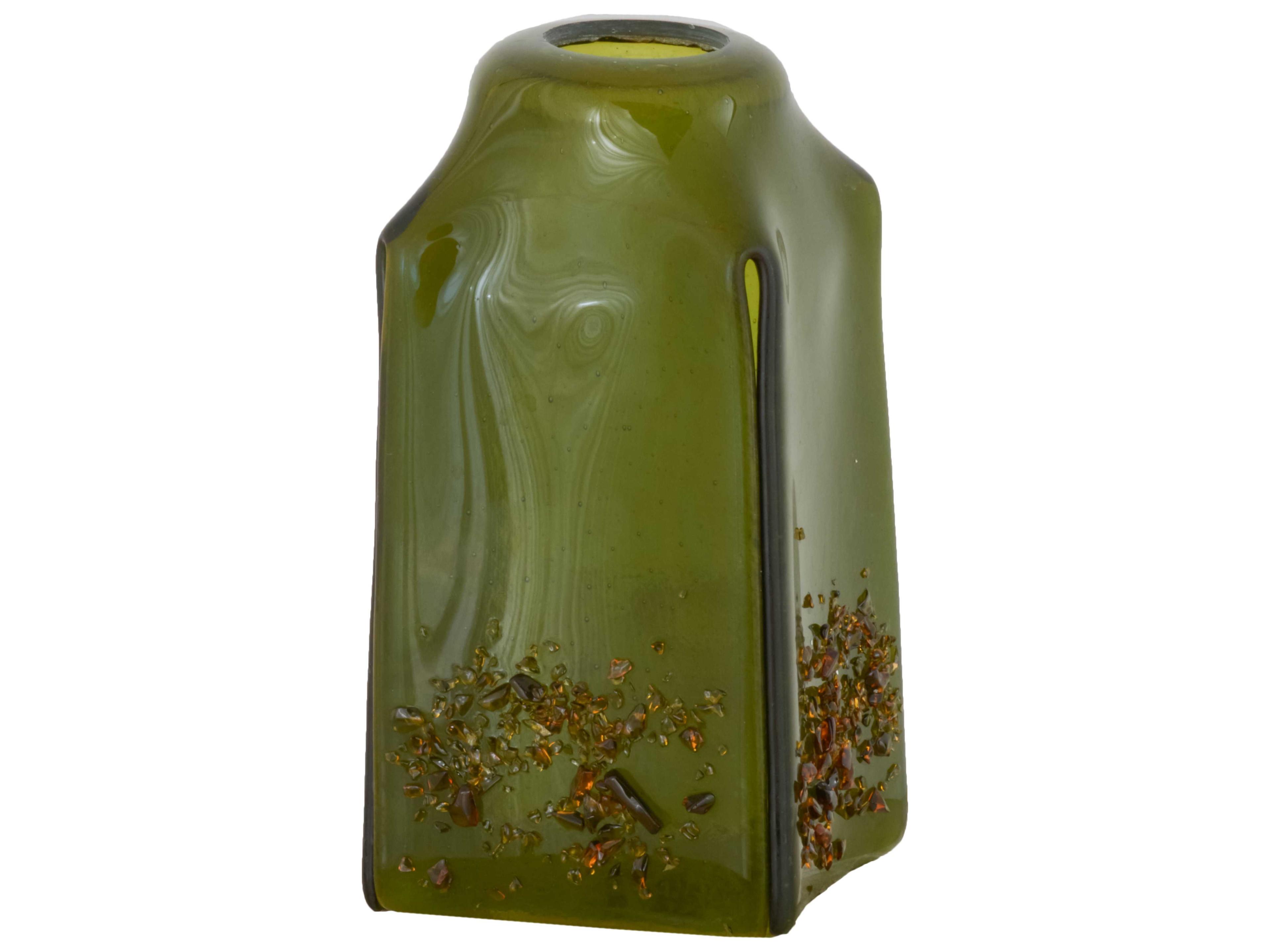 Meyda Metro Fusion Distressed Celadon Green Shade