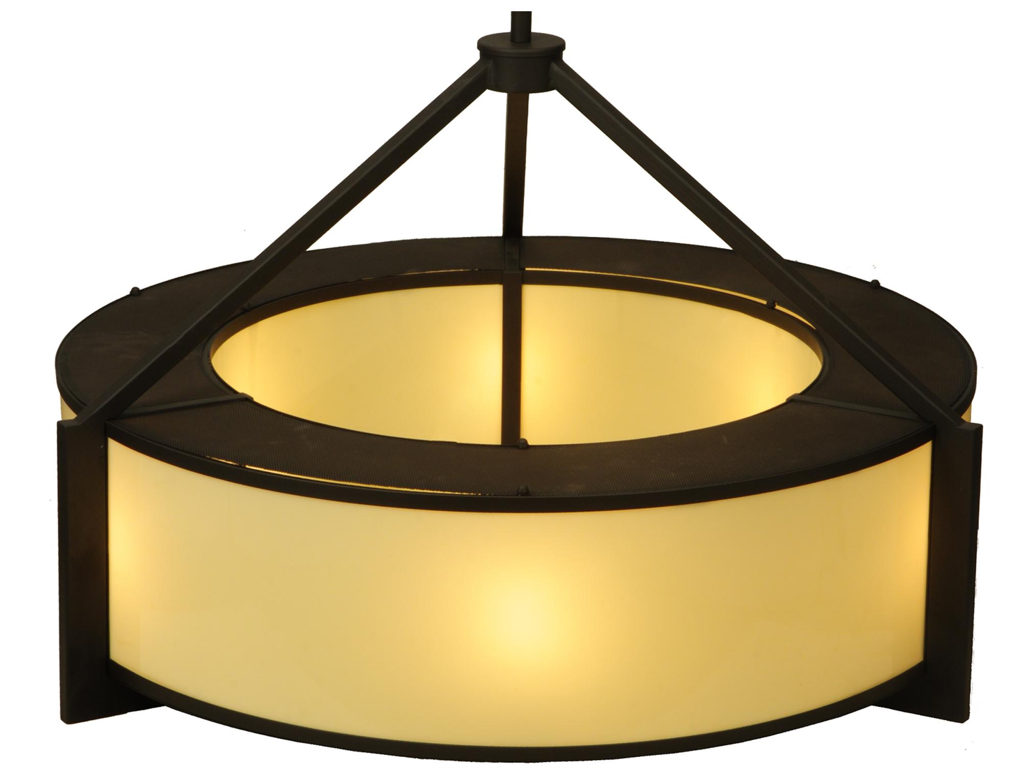 Meyda Stella 6-Light Oil Rubbed Bronze Pendant