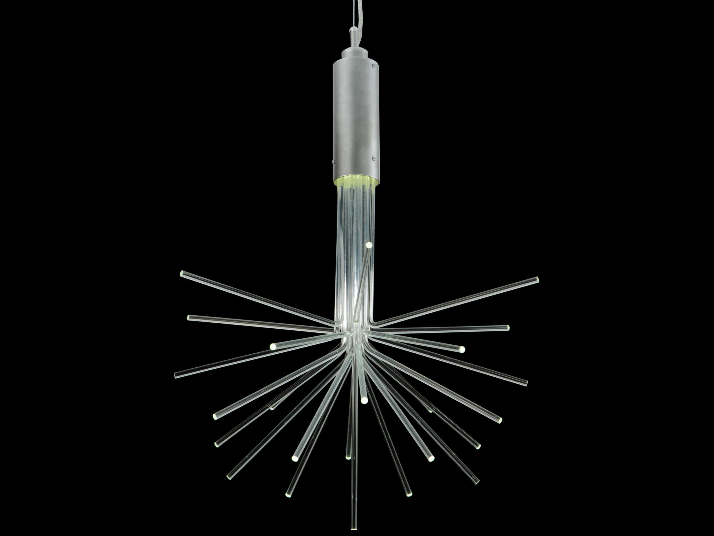 Meyda Galassia 1-Light Nickel Pendant