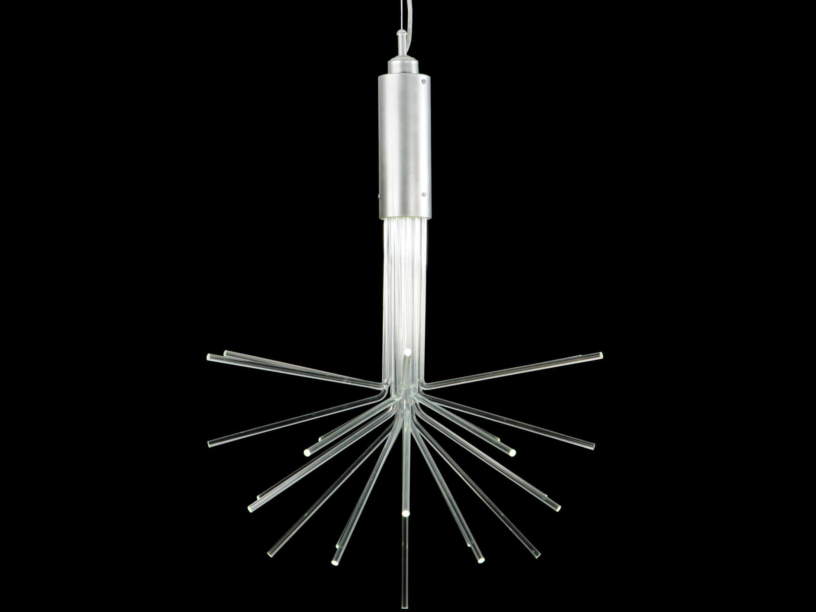 Meyda Galassia 1-Light Nickel Pendant