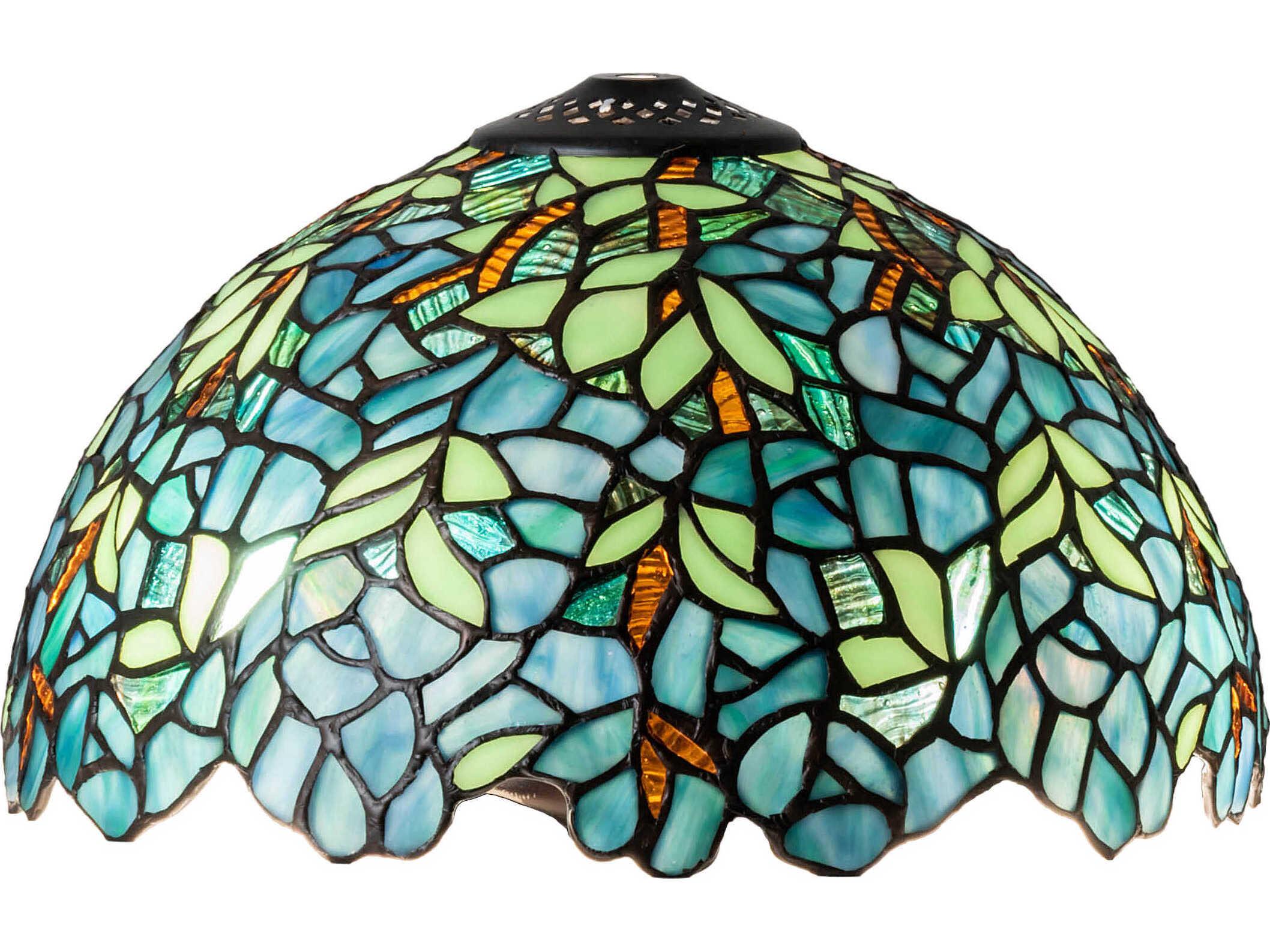 Meyda Wisteria Green 12" Shade