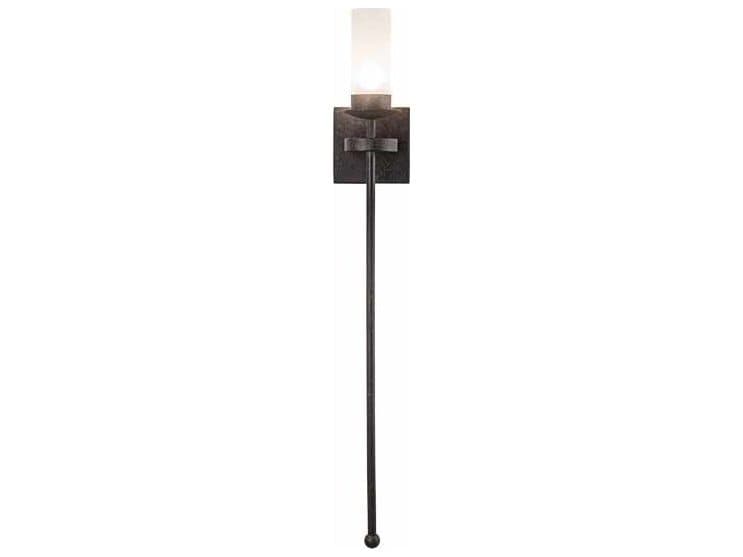 Meyda Bechar 1-Light Brown Glass Wall Sconce