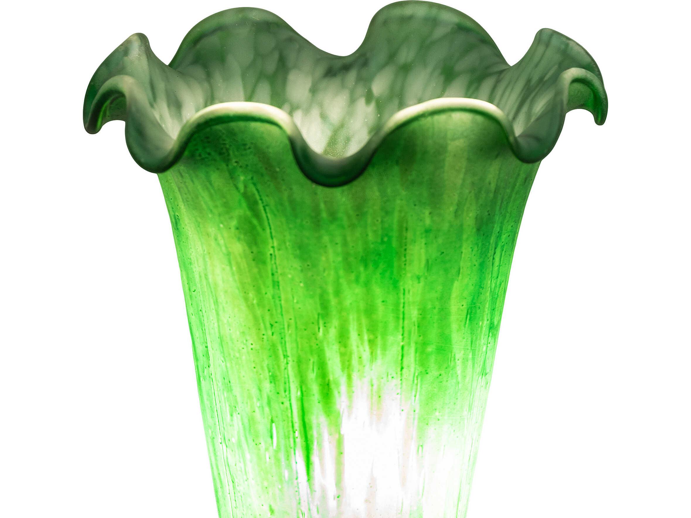 Meyda Green Bronze Traditional Table Lamp