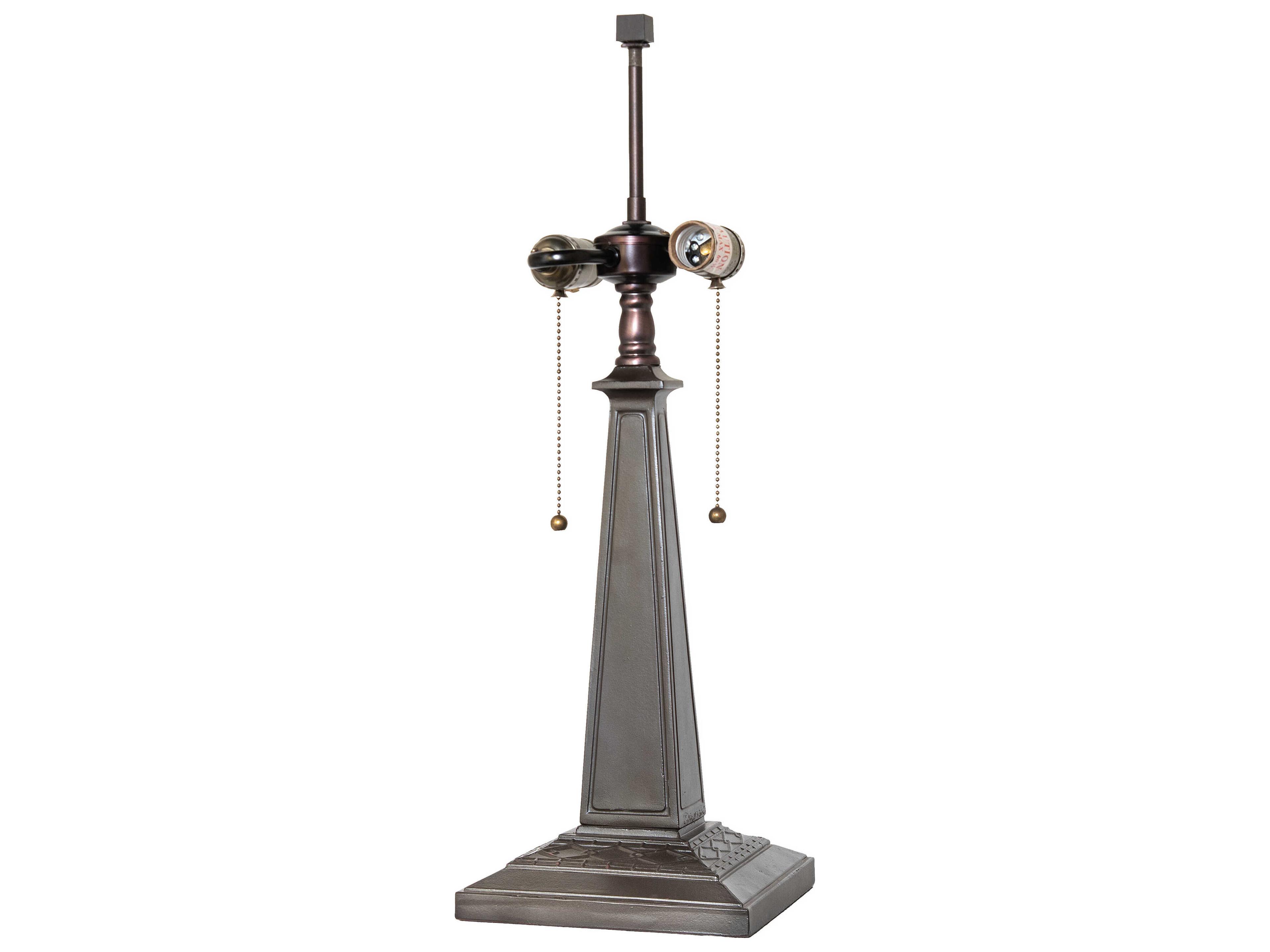 Meyda Montana Mahogany Bronze Table Lamp Base