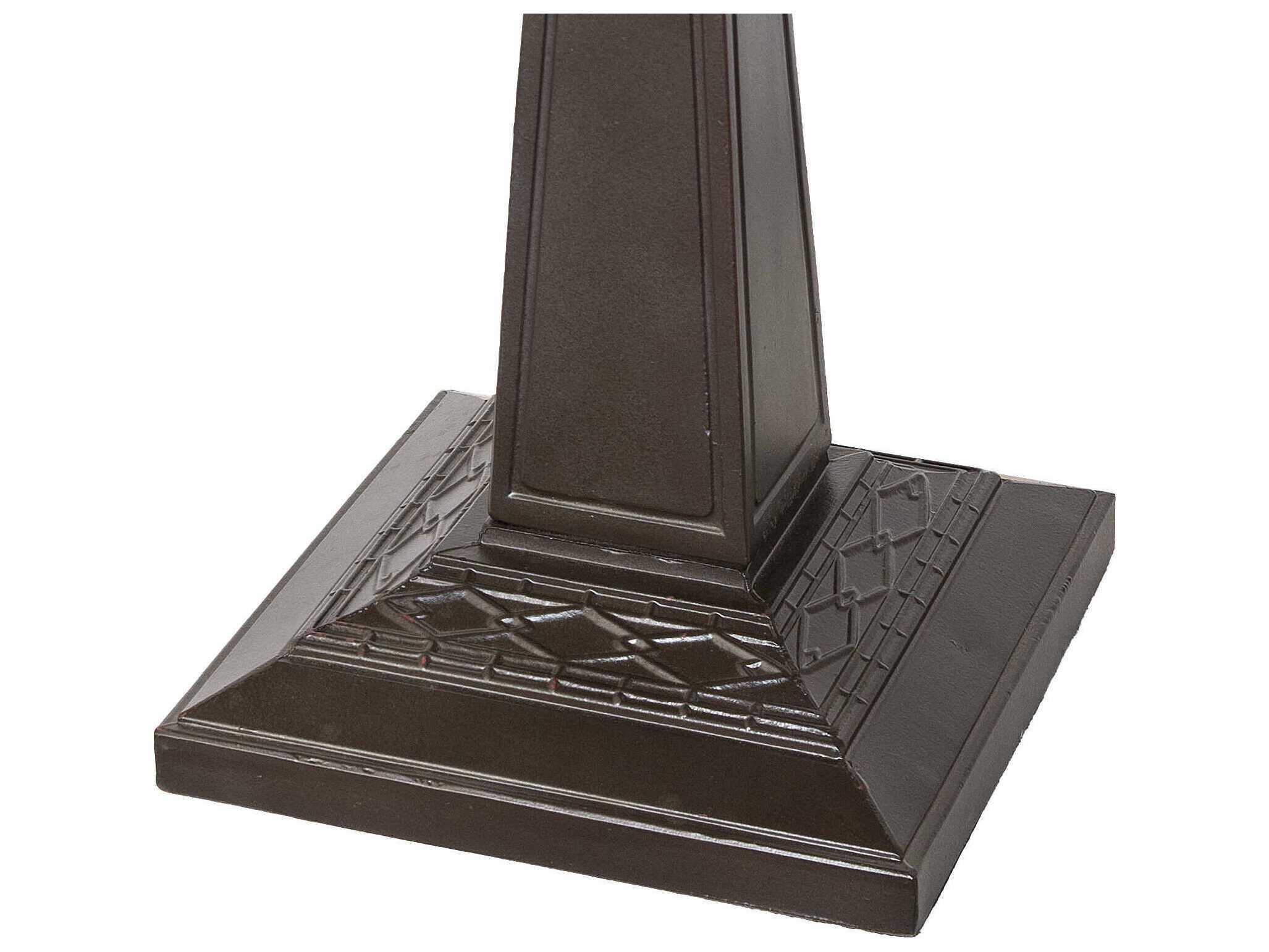 Meyda Montana Mahogany Bronze Table Lamp Base