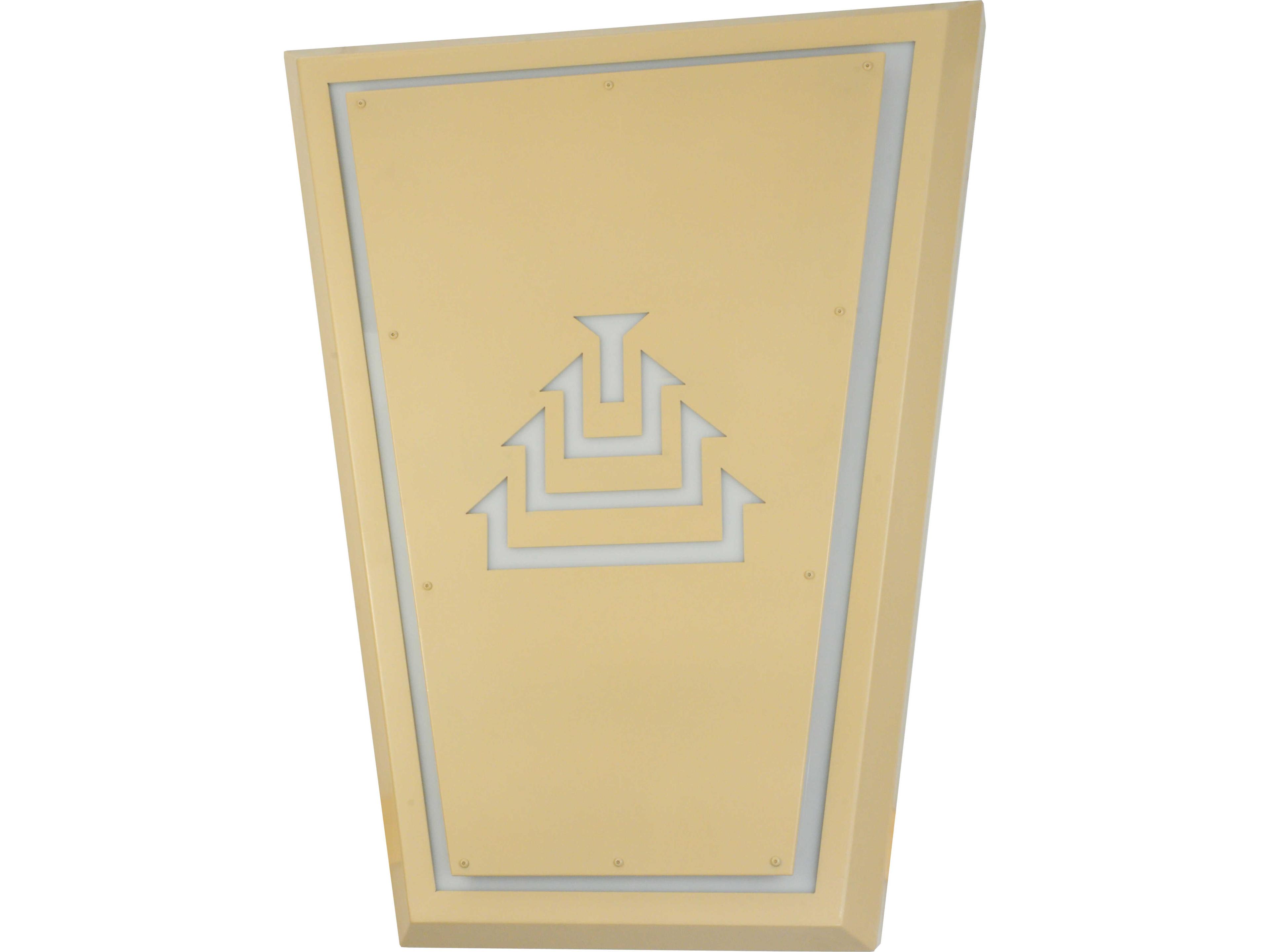 Meyda Win River Casino 3-Light Outdoor Wall Light