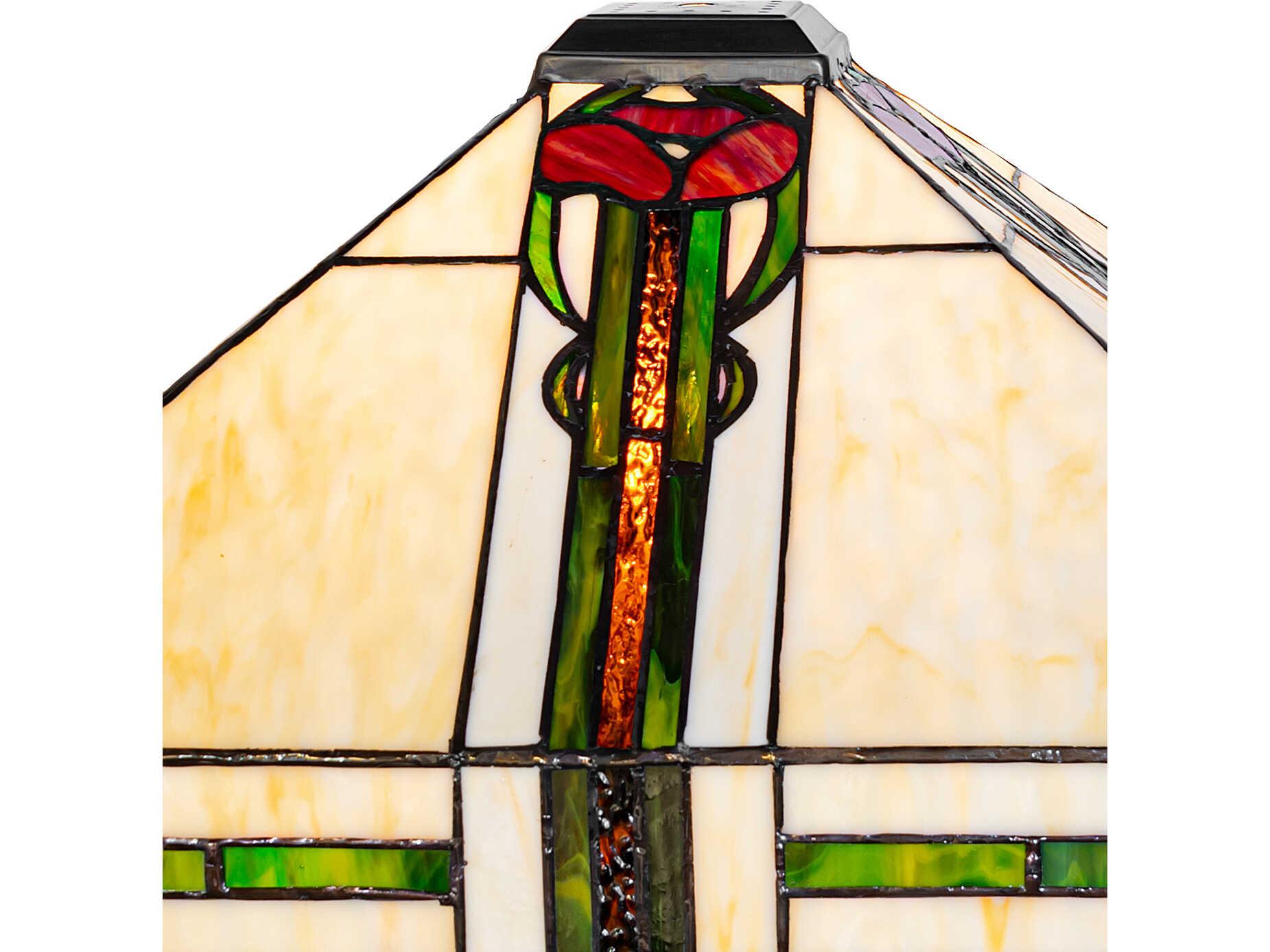 Meyda Parker Poppy Stained Glass
