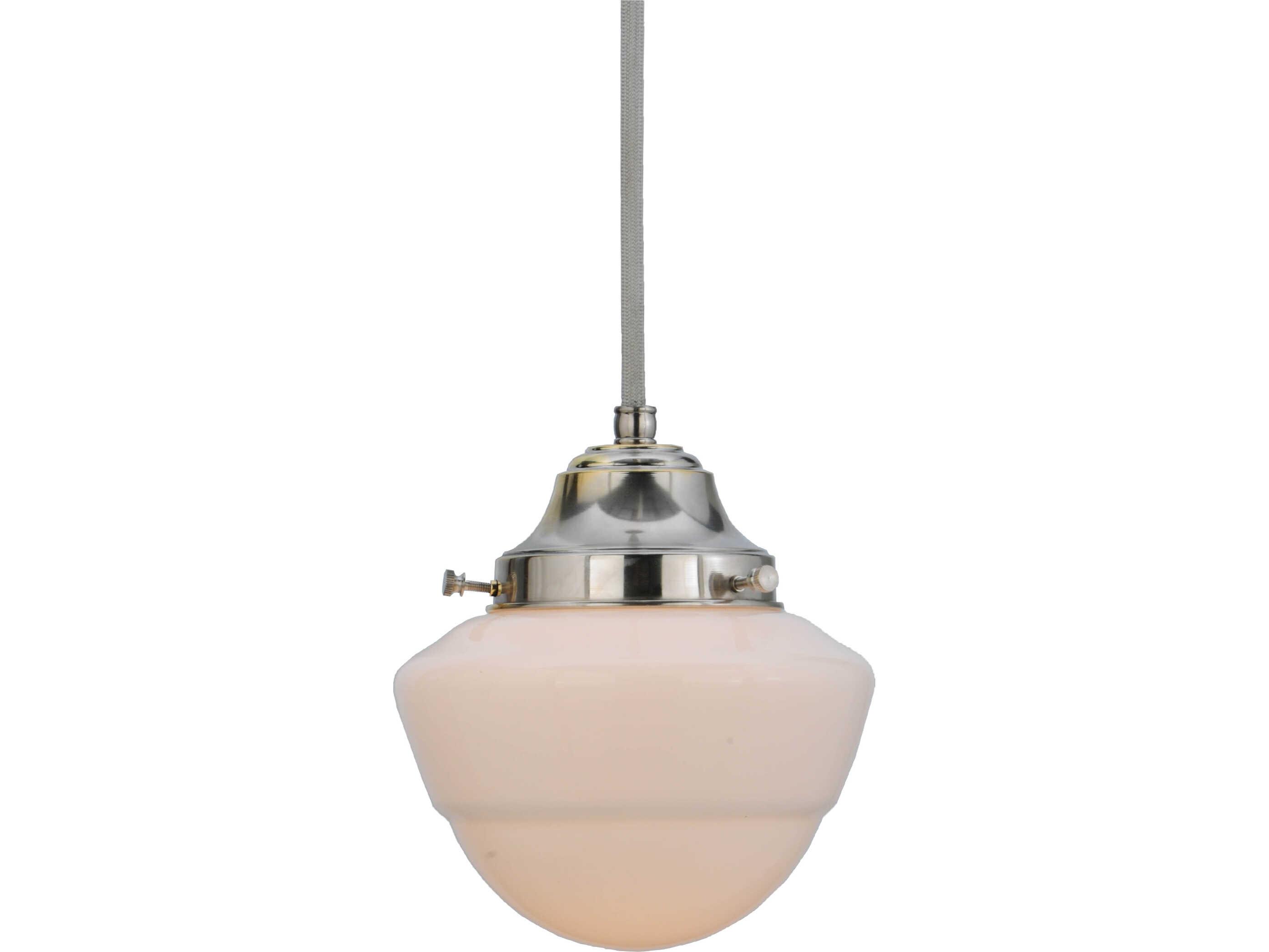 Meyda Revival 1-Light Chrome Traditional Mini Pendant