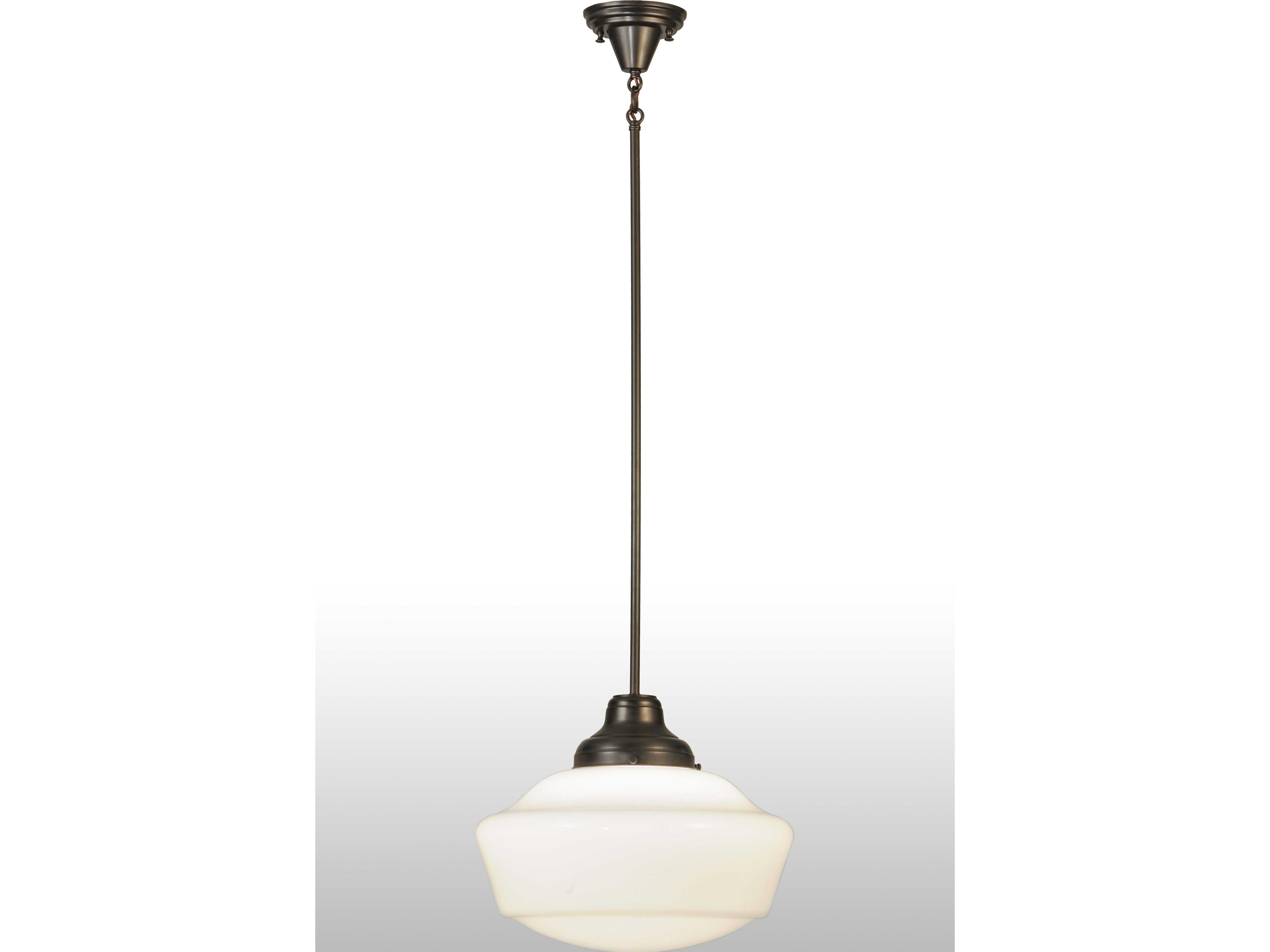 Meyda Revival 1-Light Brown Pendant