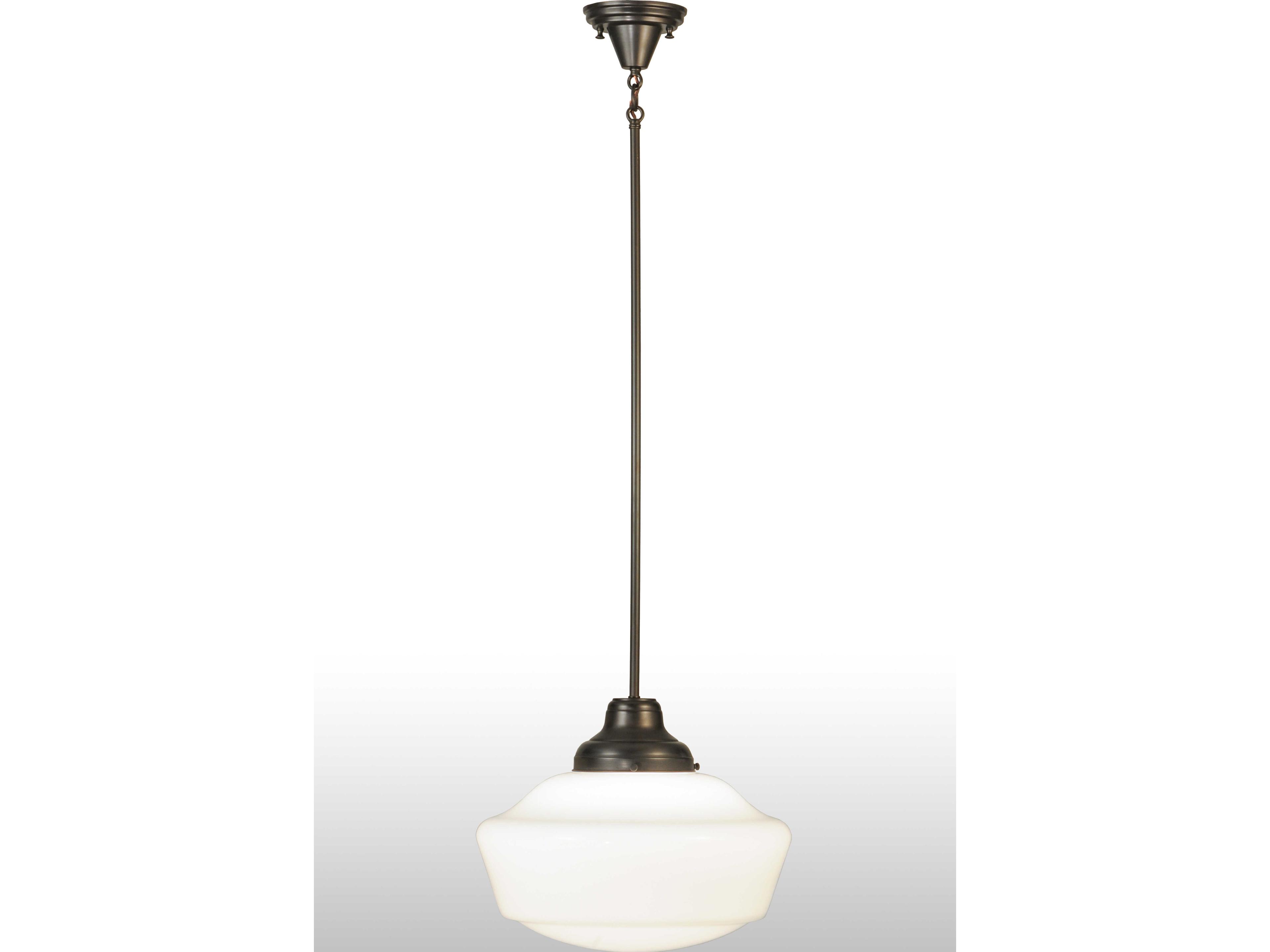 Meyda Revival 1-Light Brown Pendant