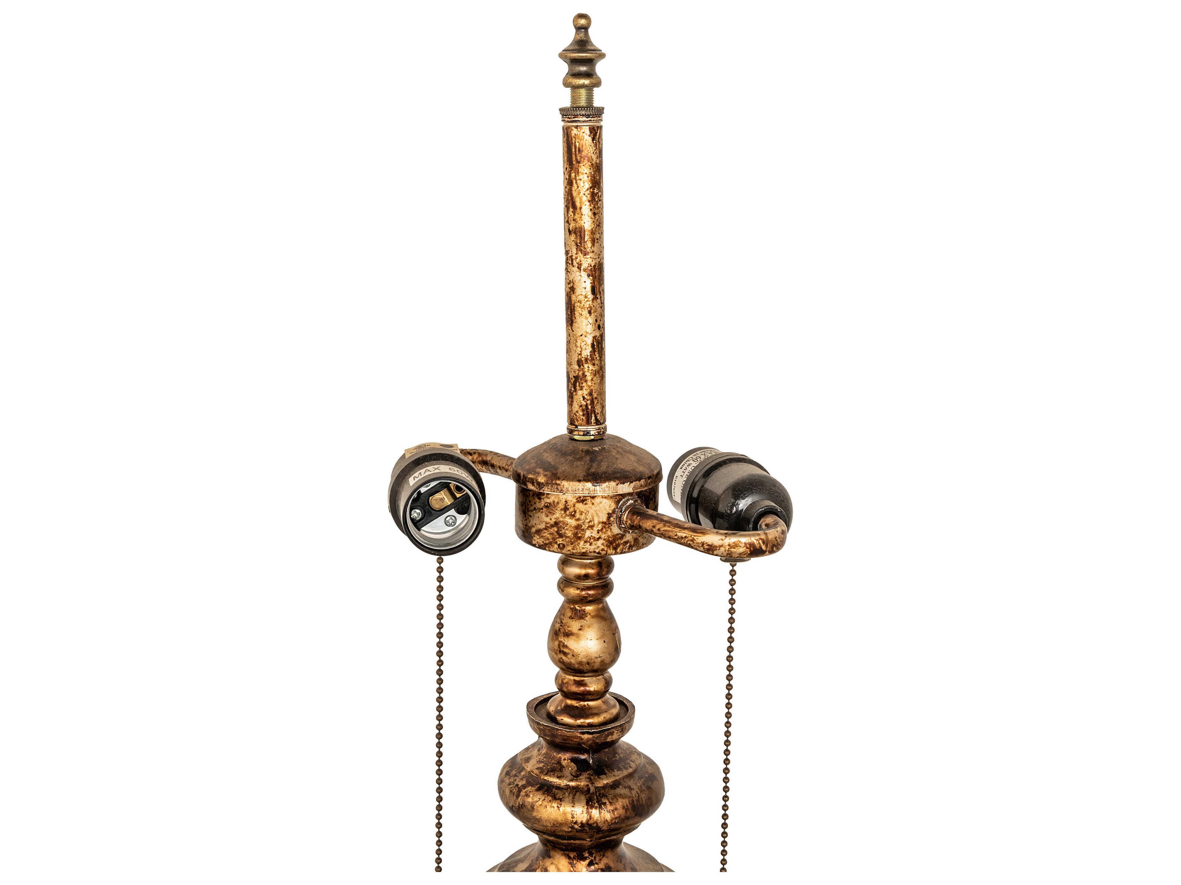 Meyda Fluted 2 - Light Buffet Lamp Base