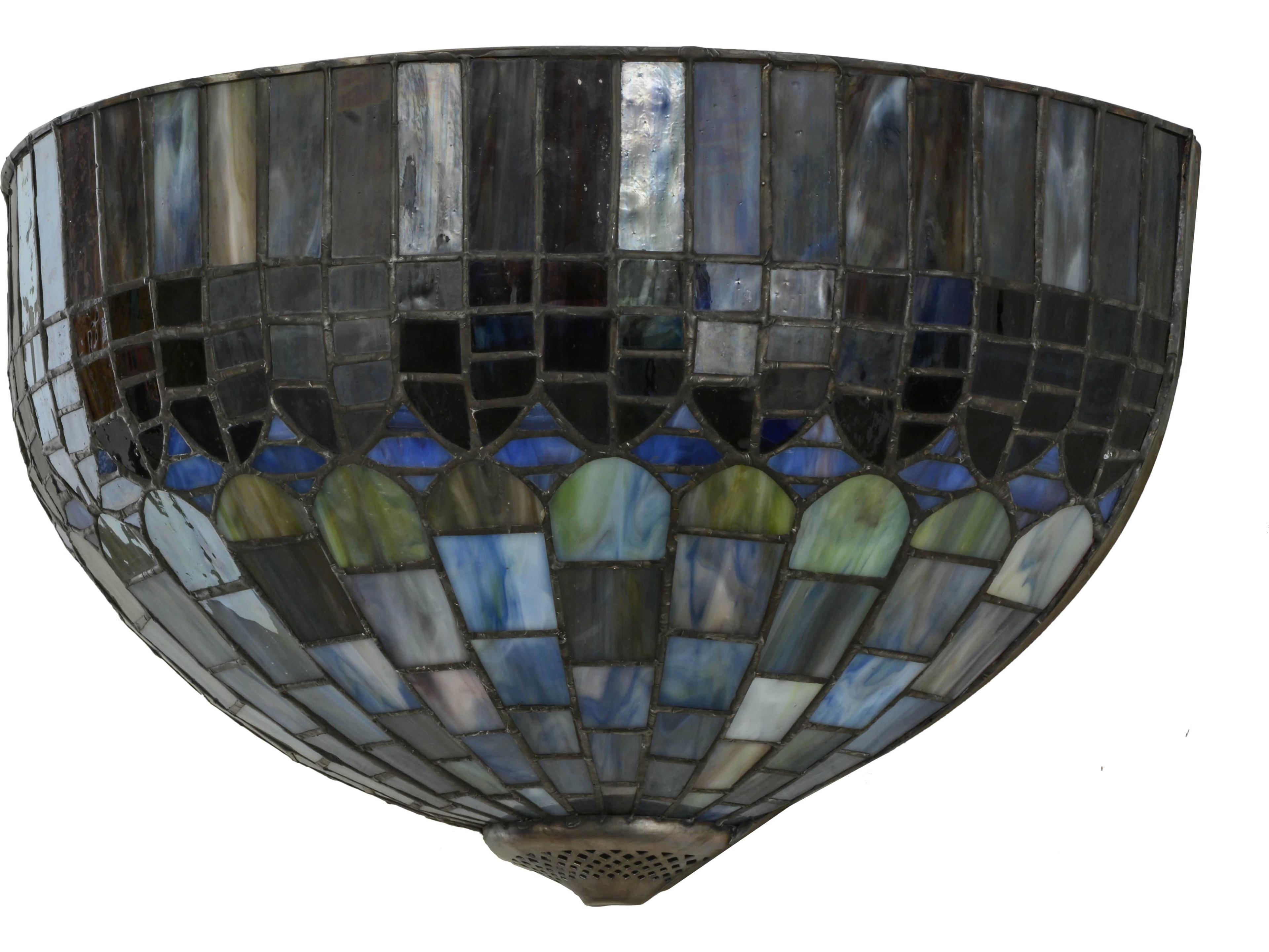 Meyda Candice Blue Tiffany Wall Sconce