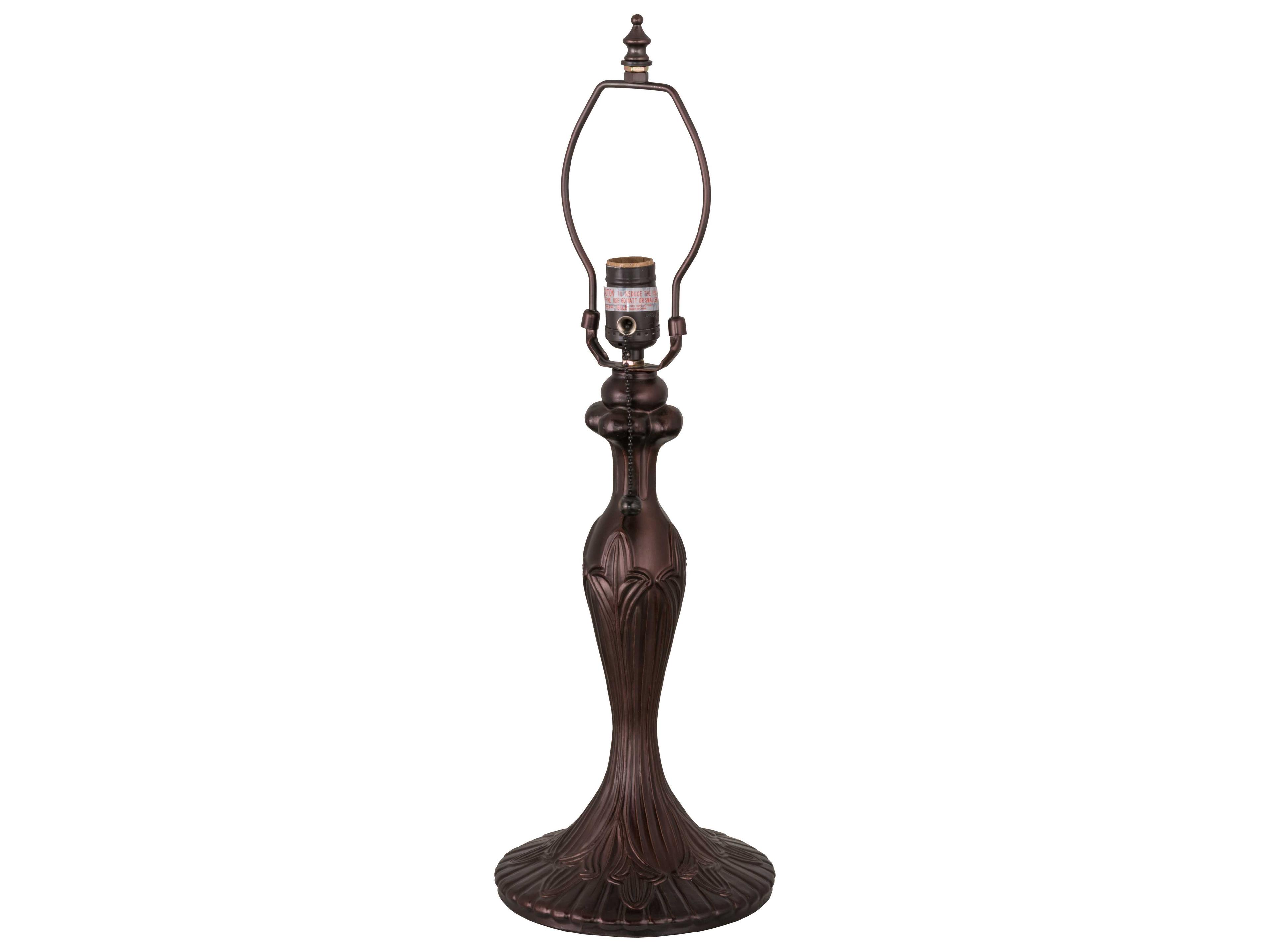 Meyda Lighting Middleton Mahogany Bronze Table Lamp