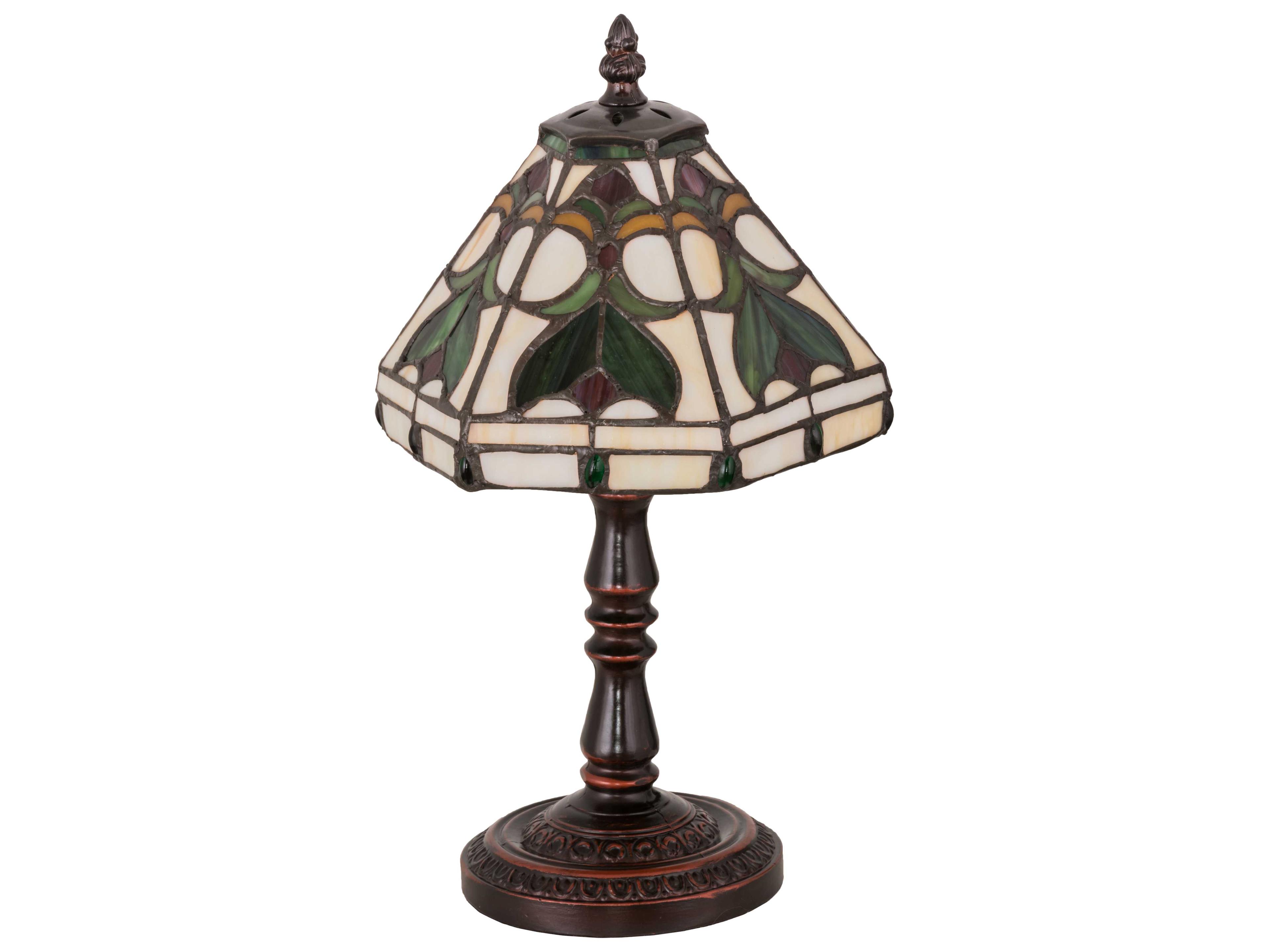 Meyda Middleton Bronze Traditional Table Lamp