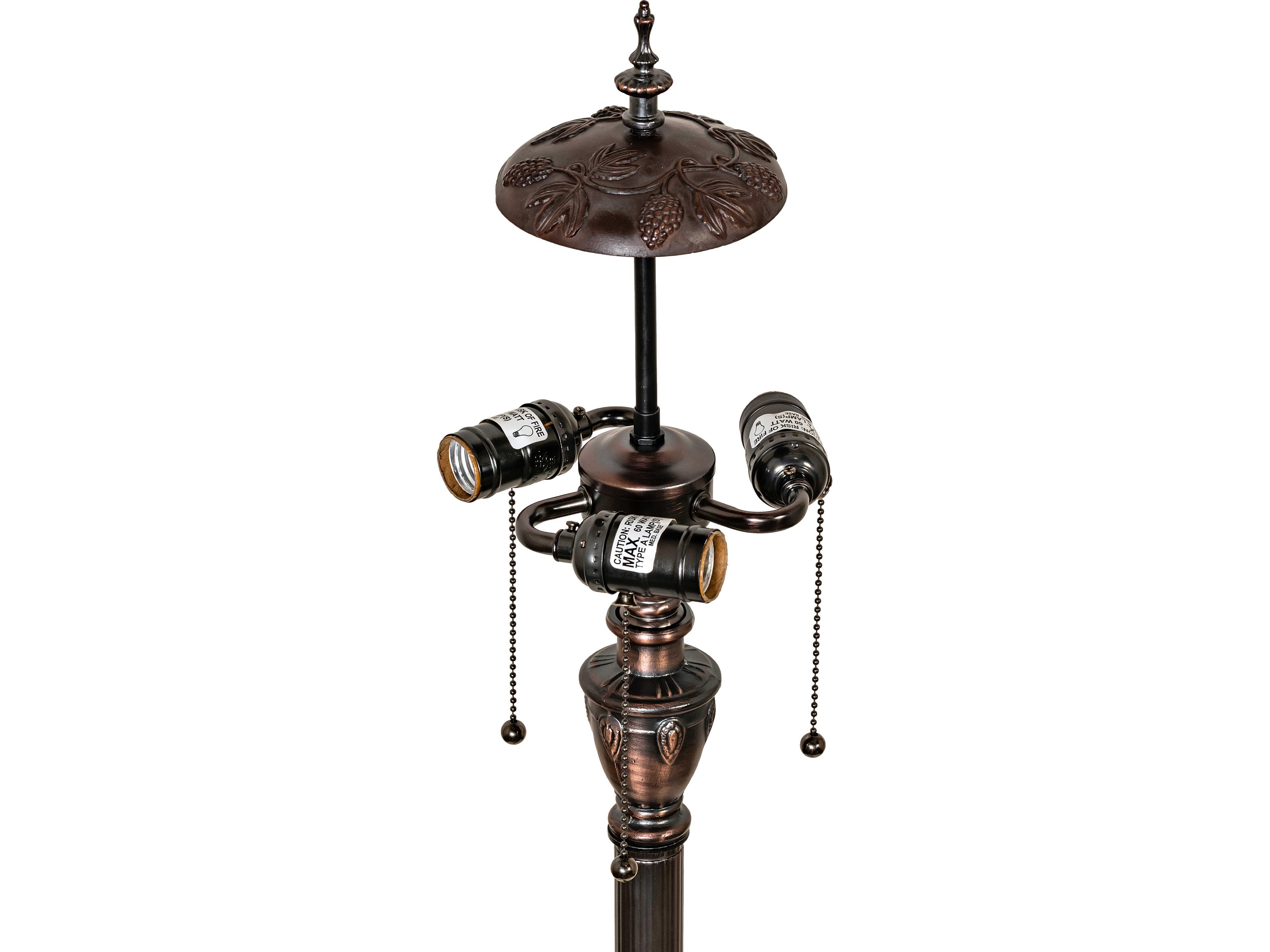 Meyda Grape Mahogany Bronze 1-Light