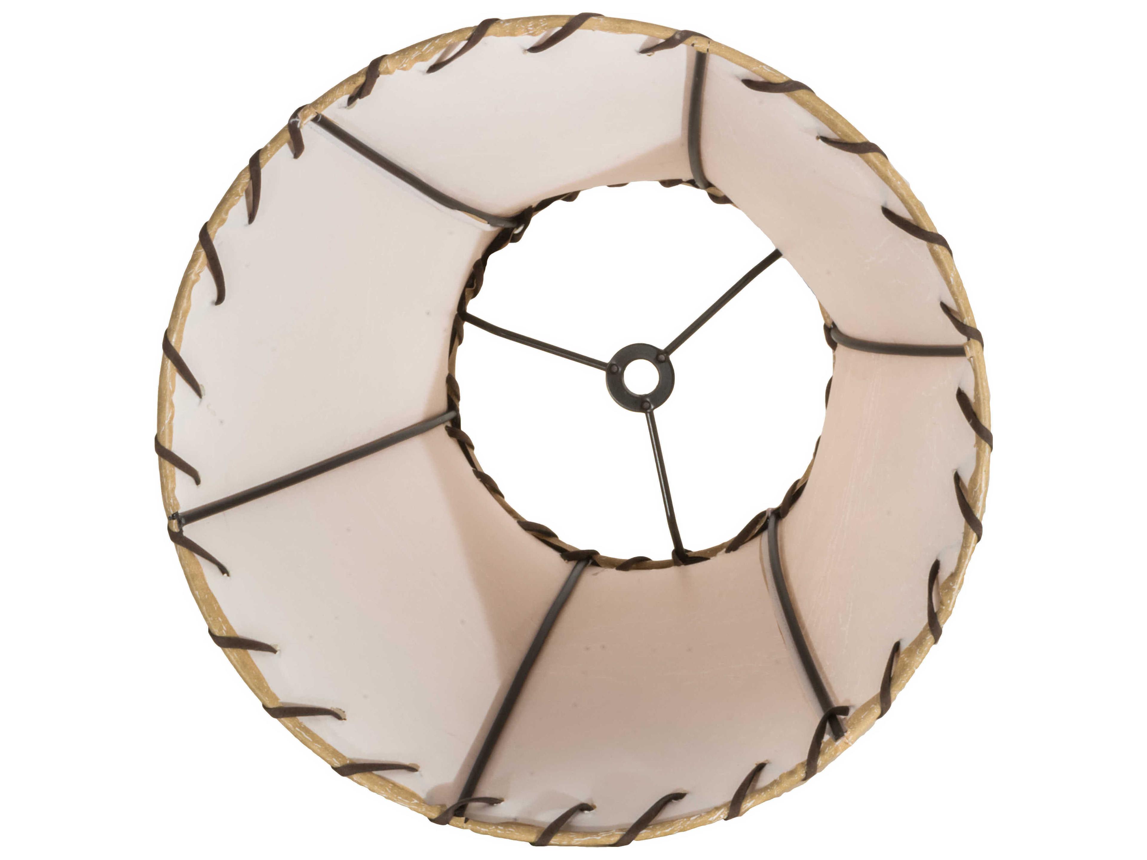 Meyda Faux Leather Shade