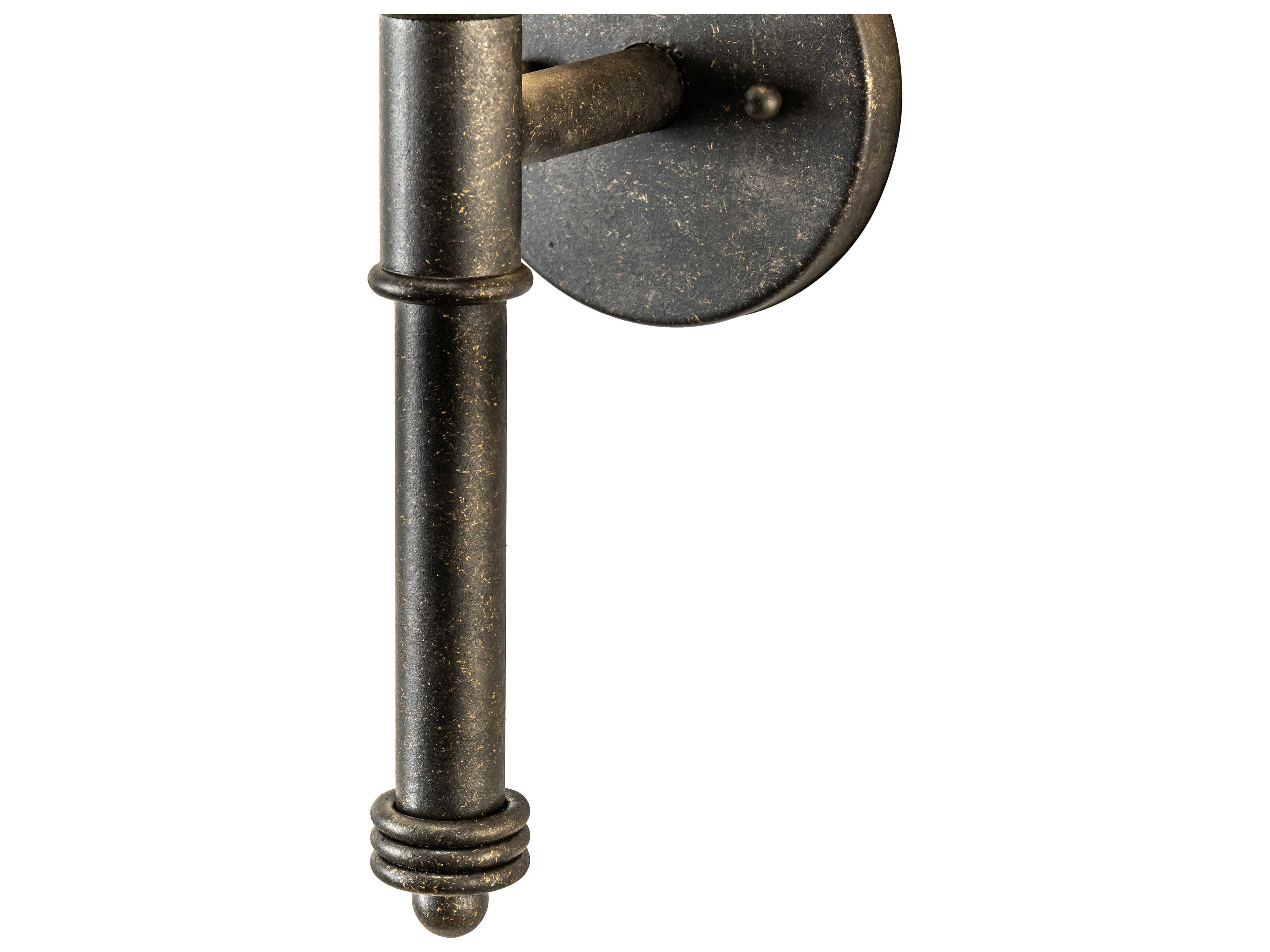 Meyda Amada 1-Light Golden Bronze Wall Sconce