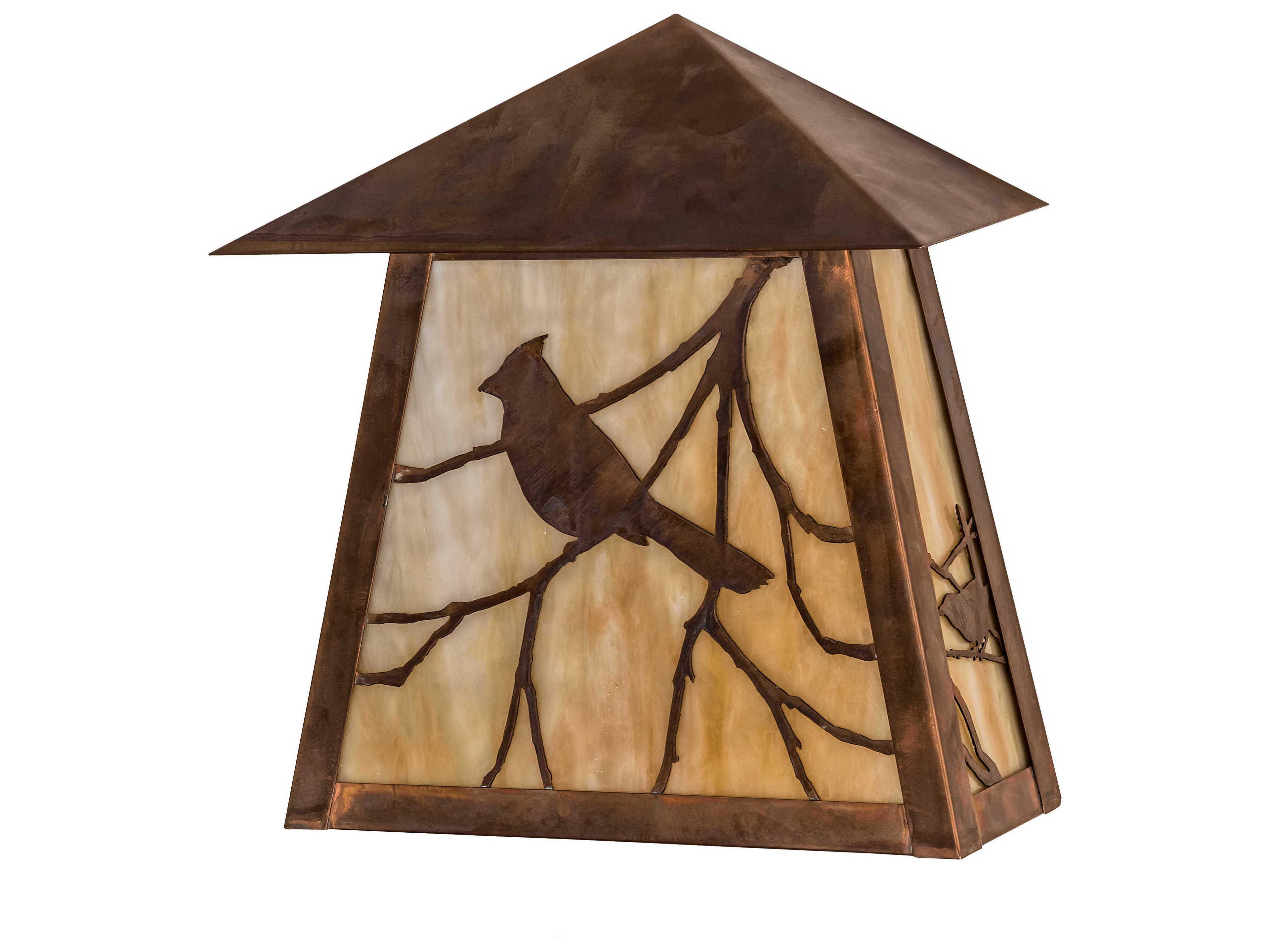 Meyda Stillwater Vintage Copper LED Wall Sconce