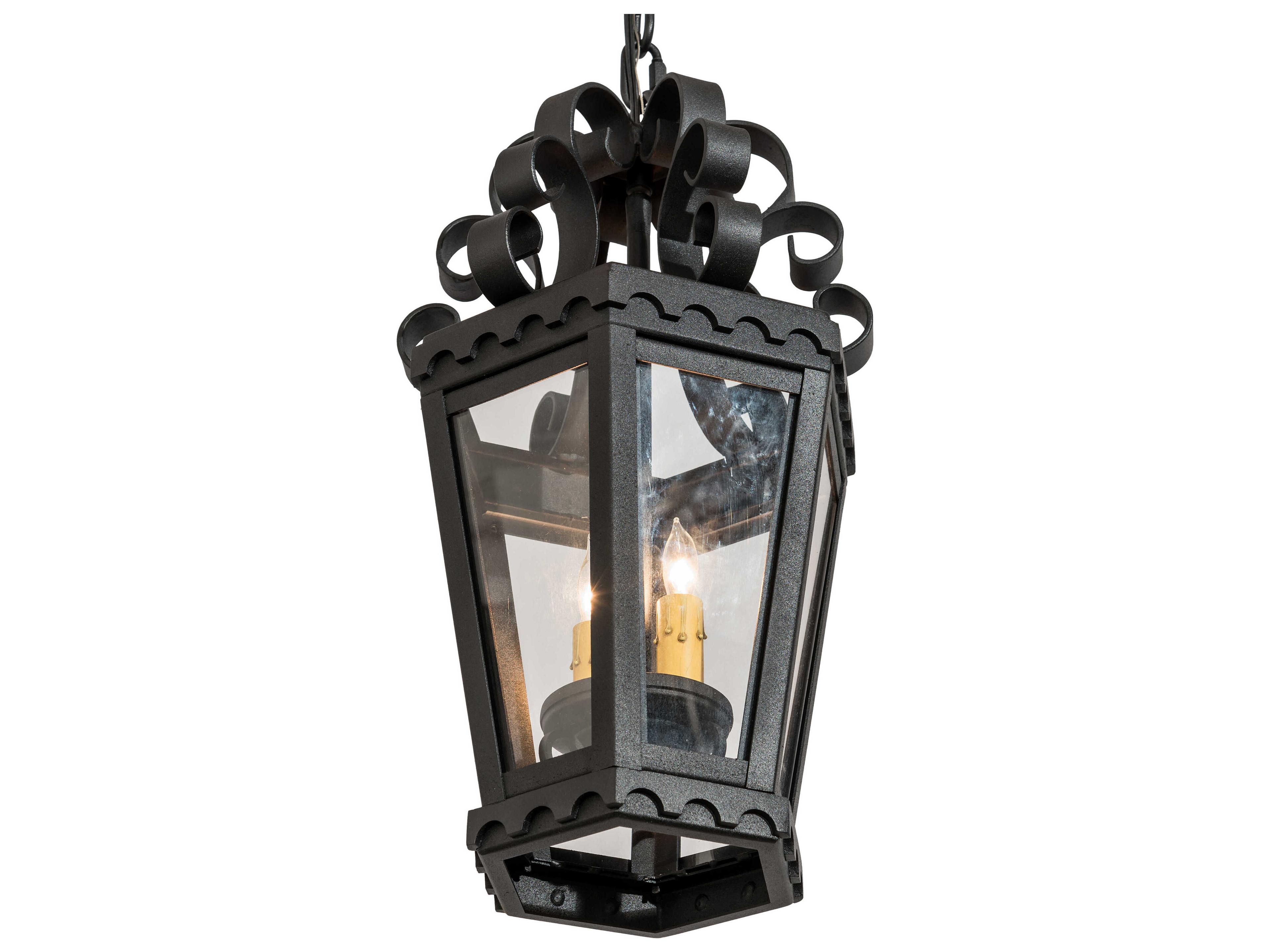 Meyda Glass Outdoor Hanging Light