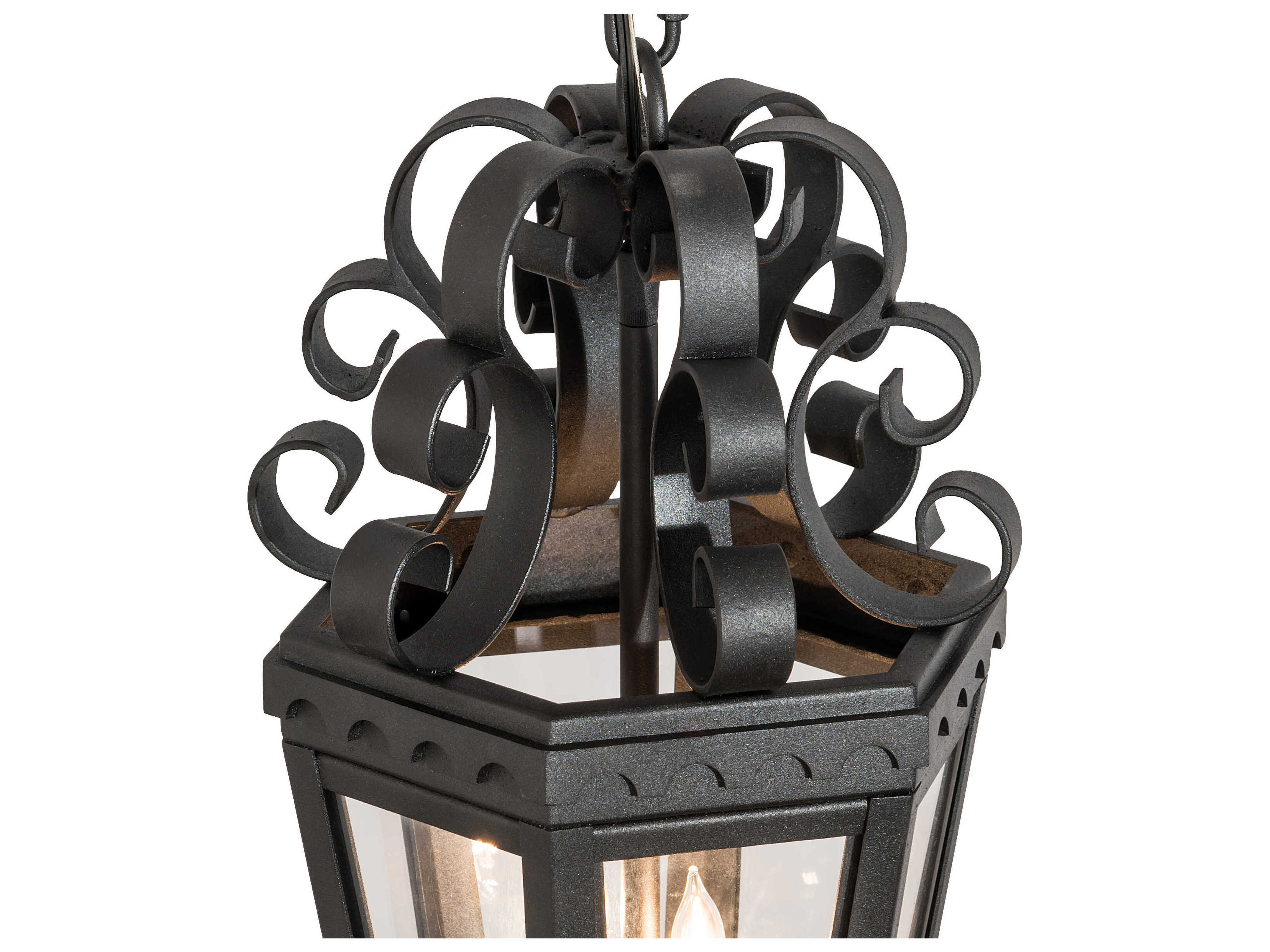 Meyda Glass Outdoor Hanging Light