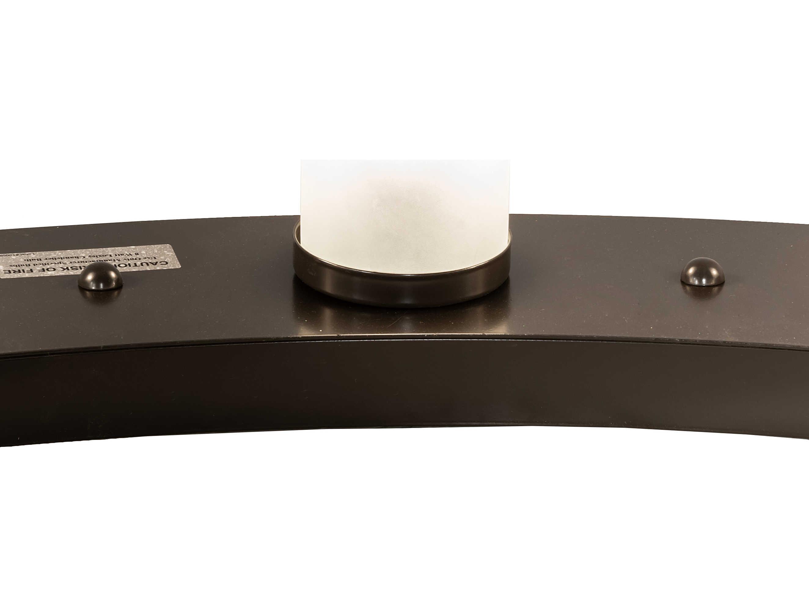 Meyda Loxley 20-Light Timeless Bronze Glass LED Cylinder Round Chandelier