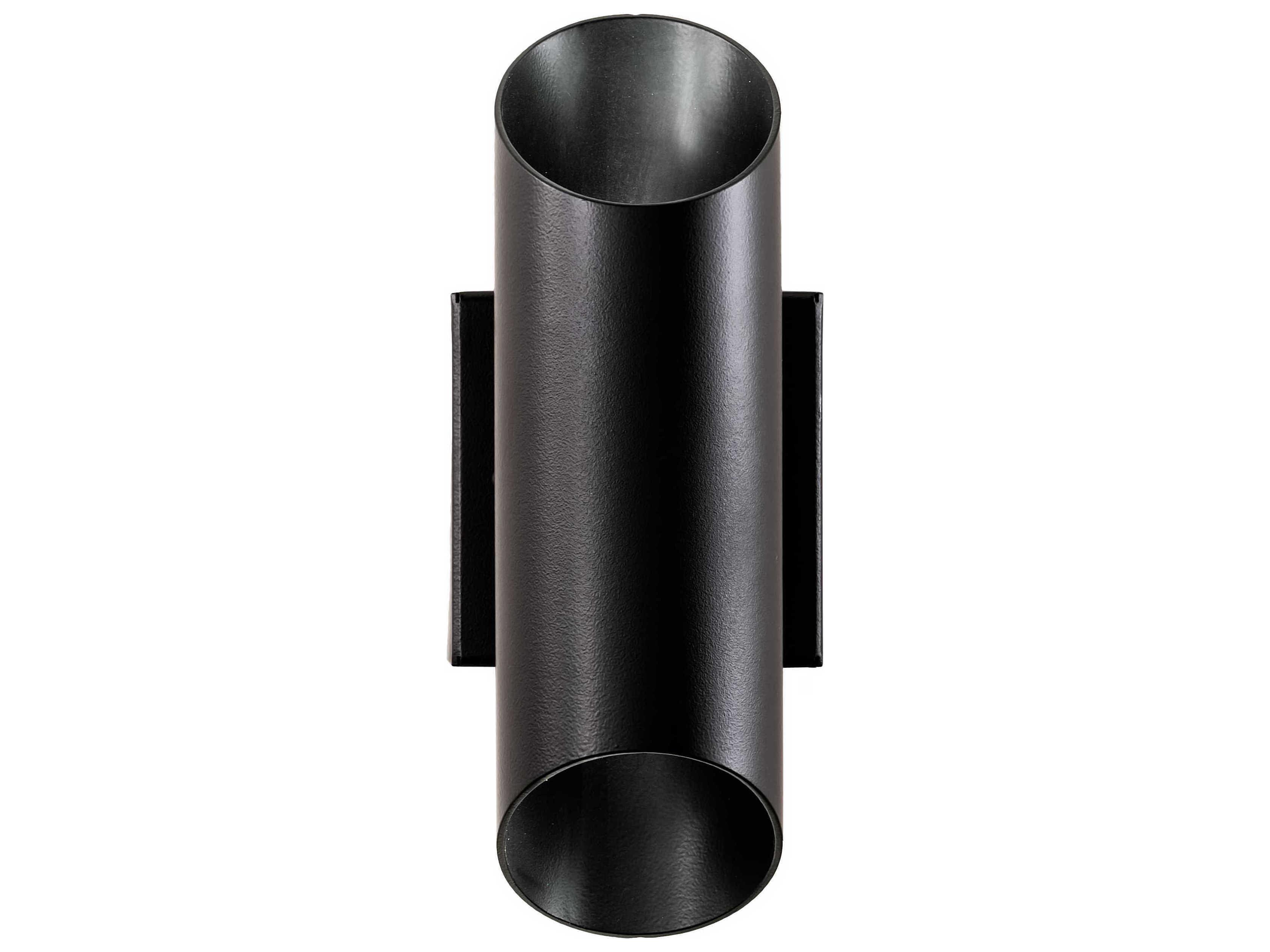 Meyda Nomad 2-Light Black LED Wall Sconce