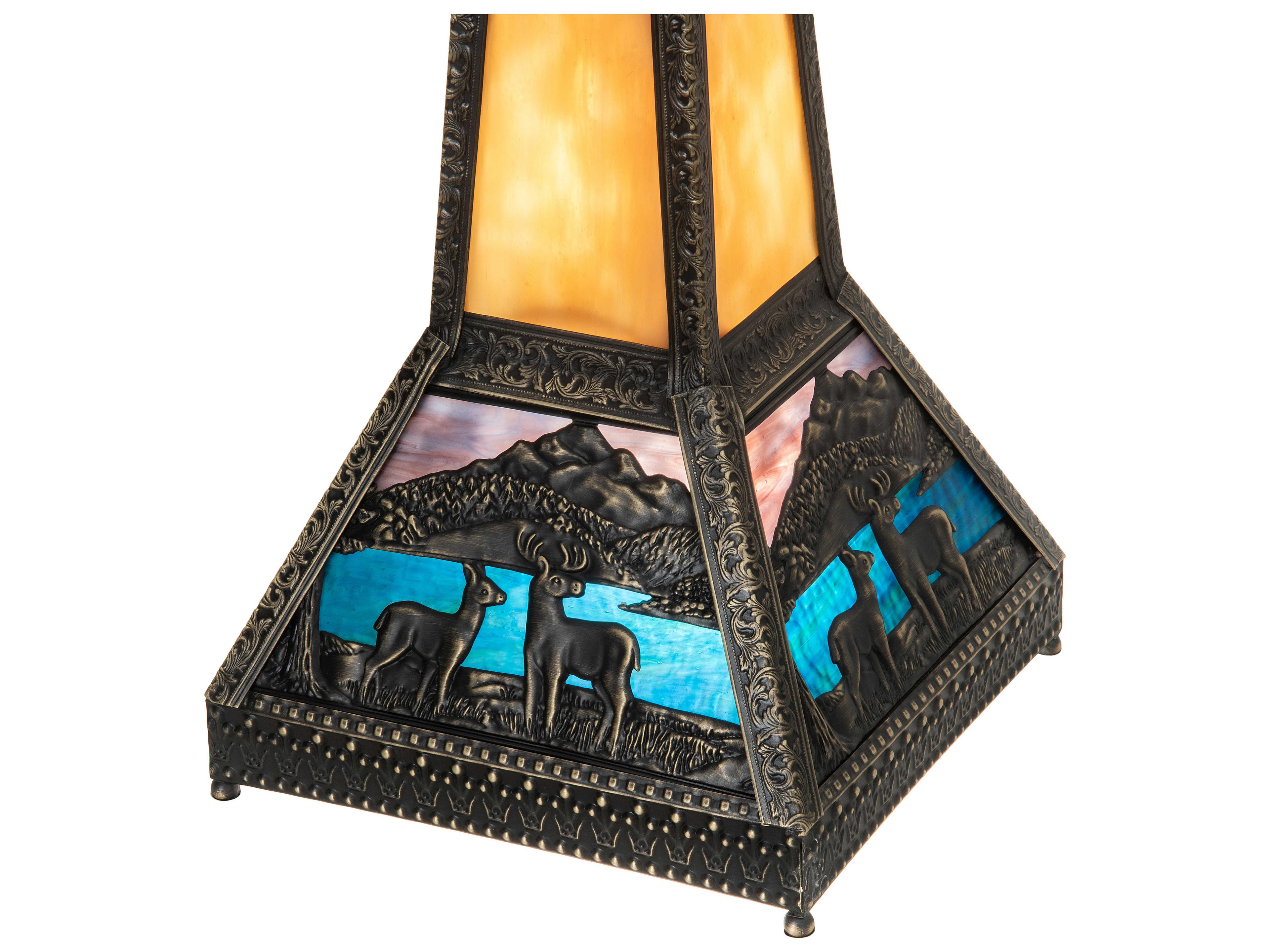 Meyda Deer Lodge 3 - Light Table Lamp Base