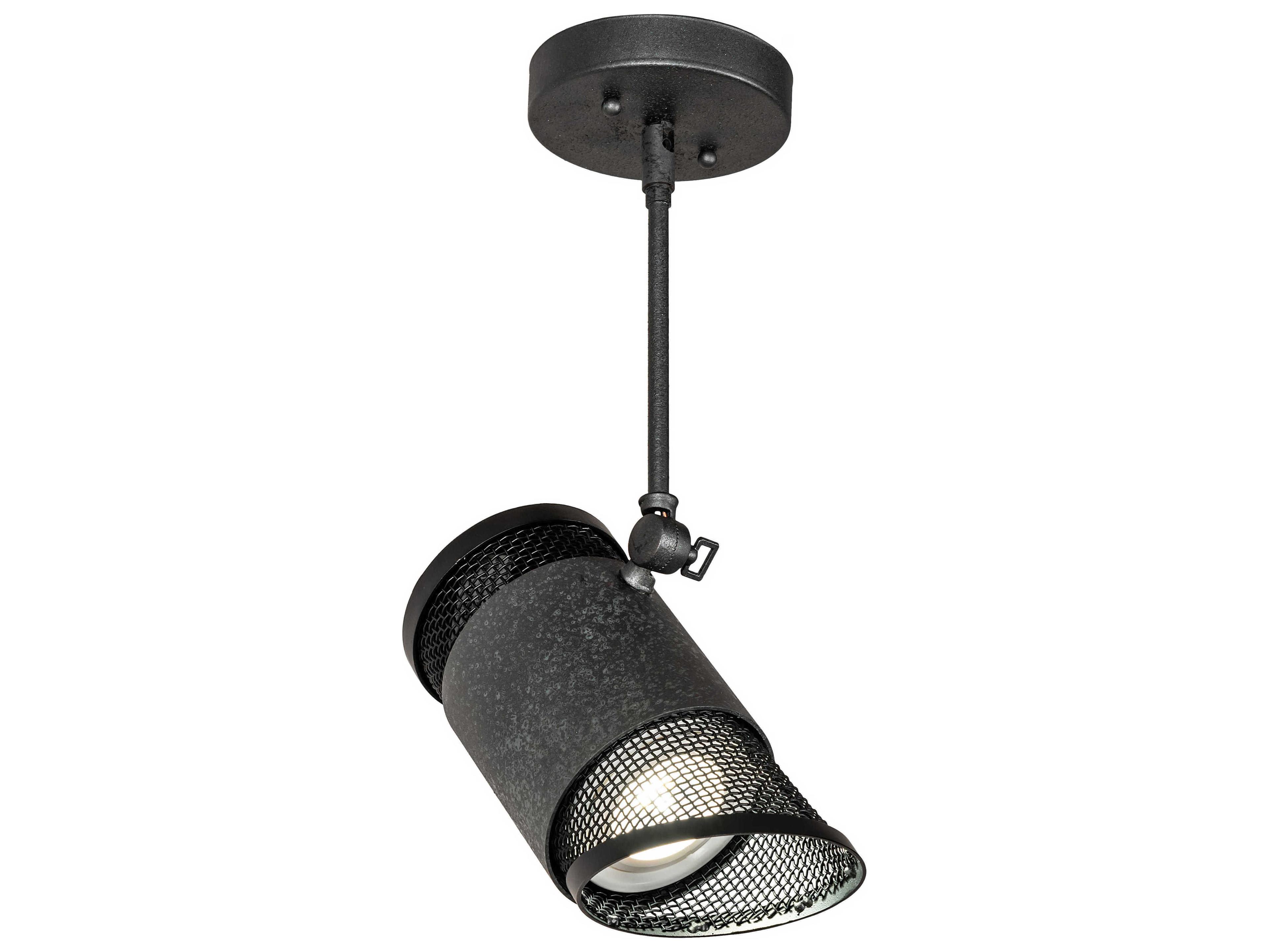 Meyda Telluride Magic 1-Light Black Grey Spot Light