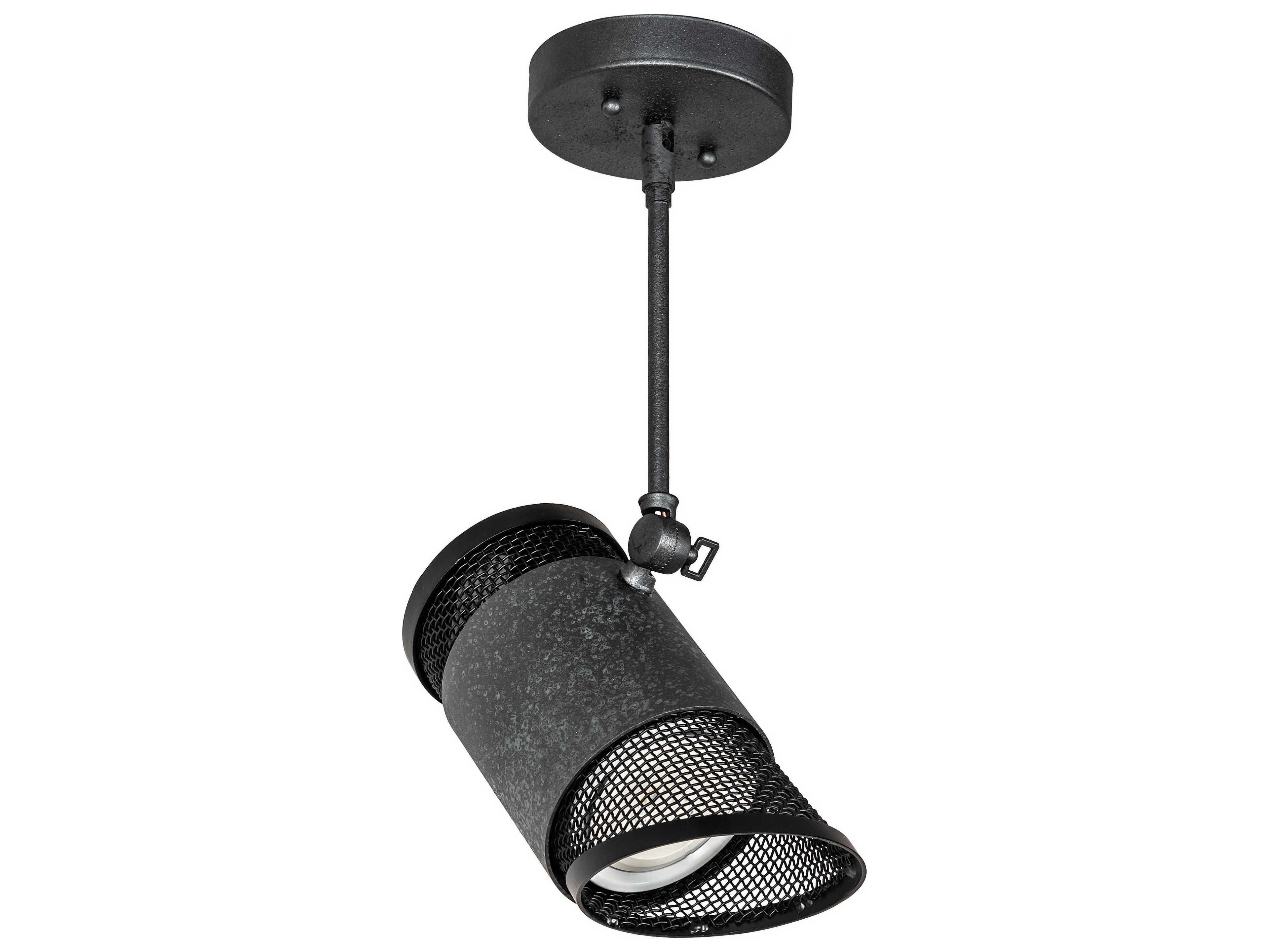 Meyda Telluride Magic 1-Light Black Grey Spot Light