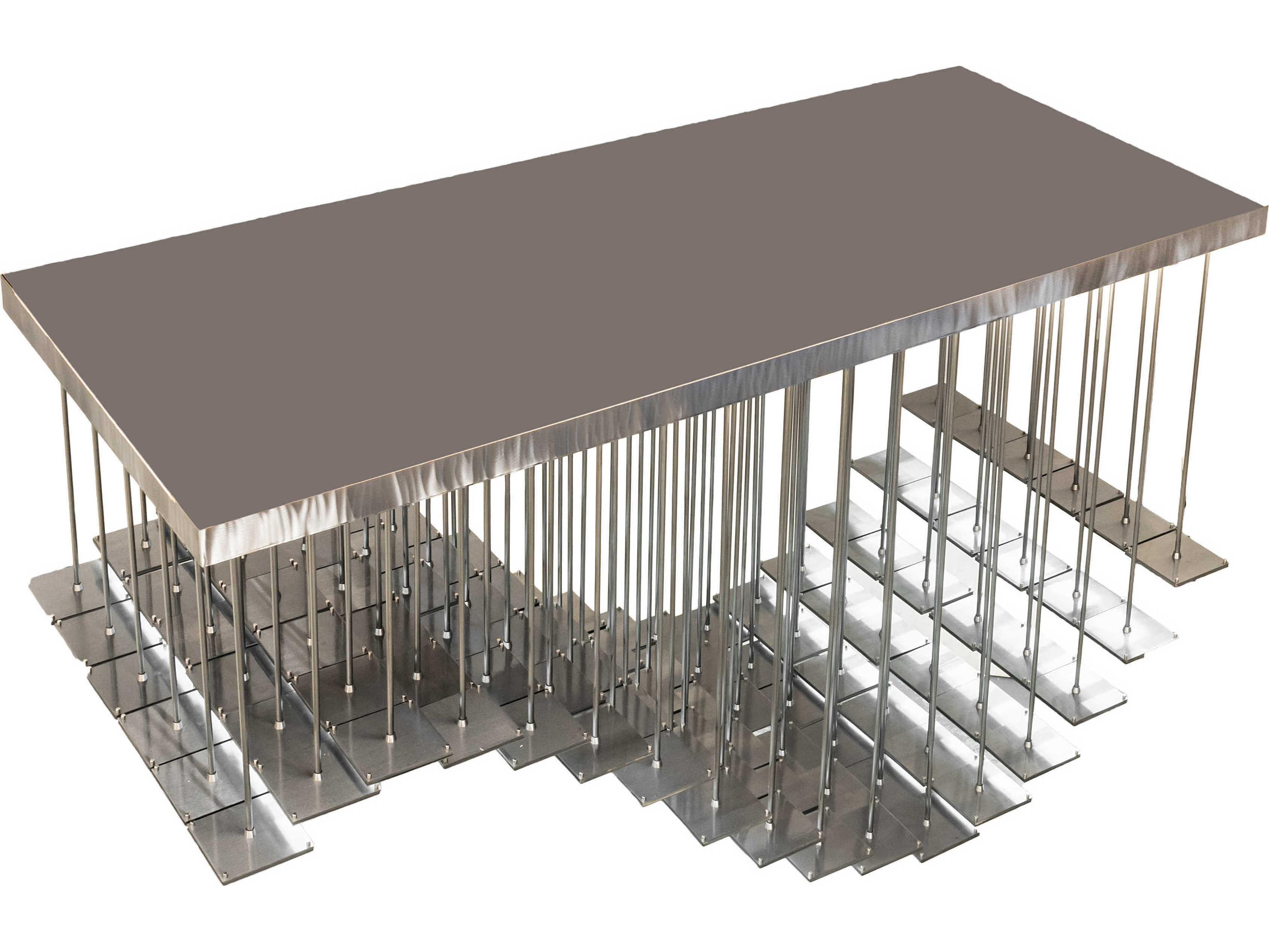 Meyda Kossar White Grey LED Island Pendant