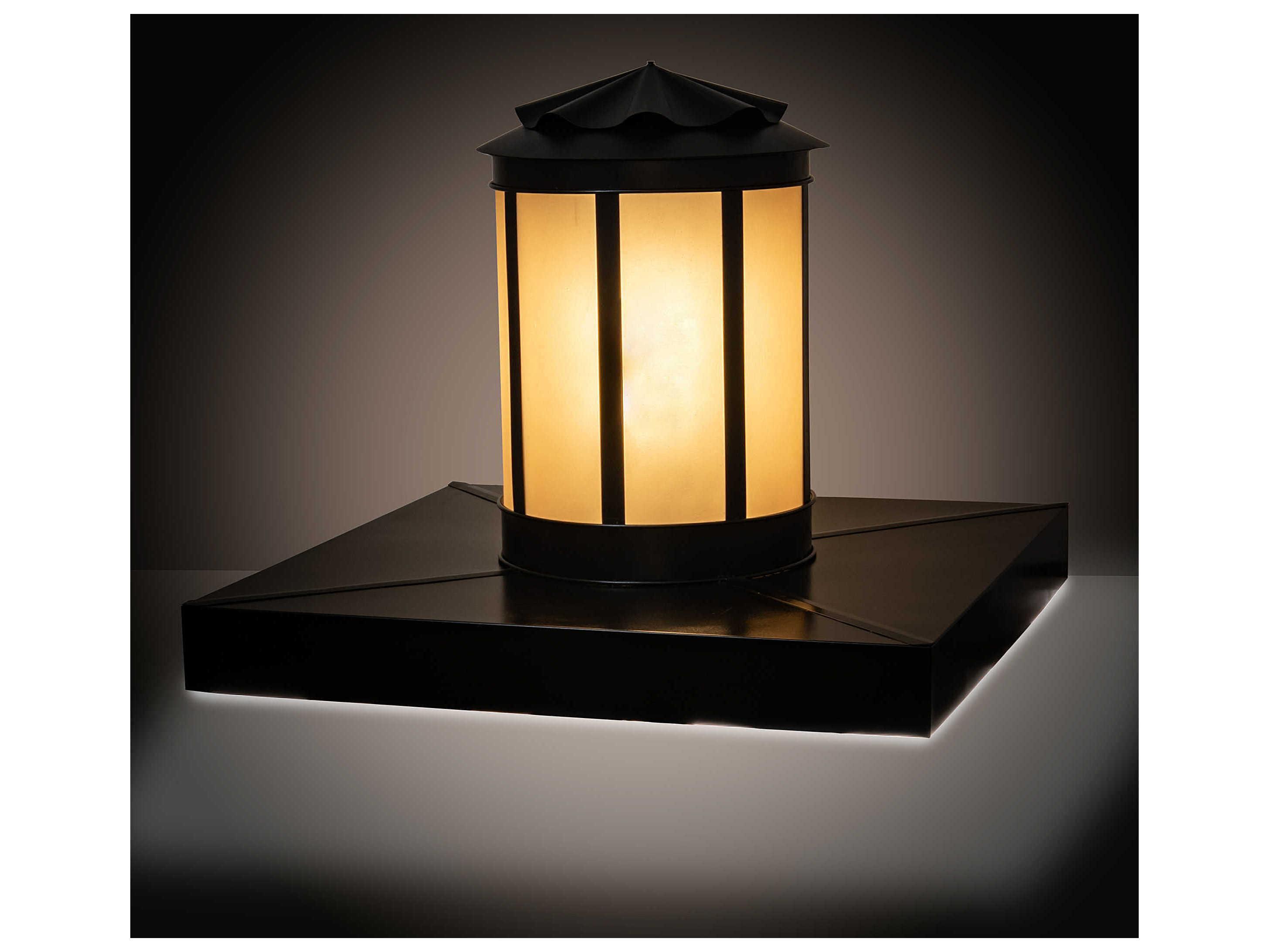 Meyda Dexter 4 - Light Glass LED Outdoor Pier