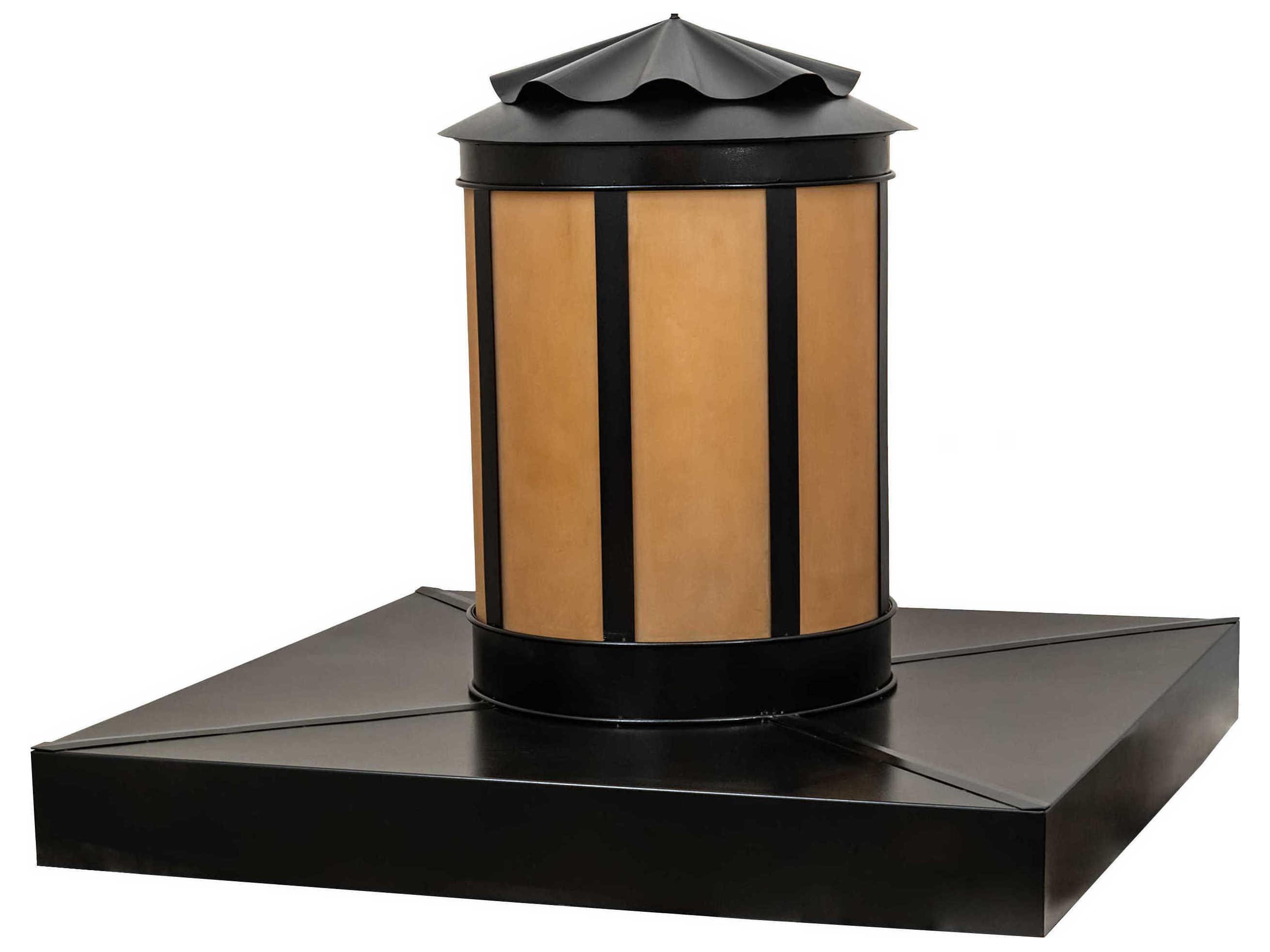 Meyda Dexter 4 - Light Glass LED Outdoor Pier