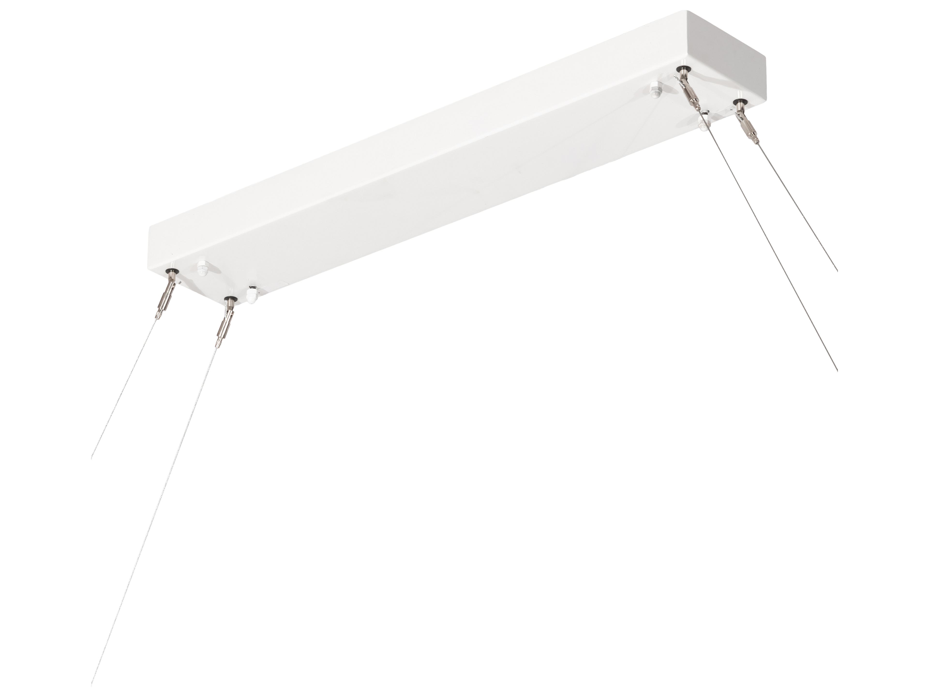 Meyda Wave White Silver LED Island Pendant