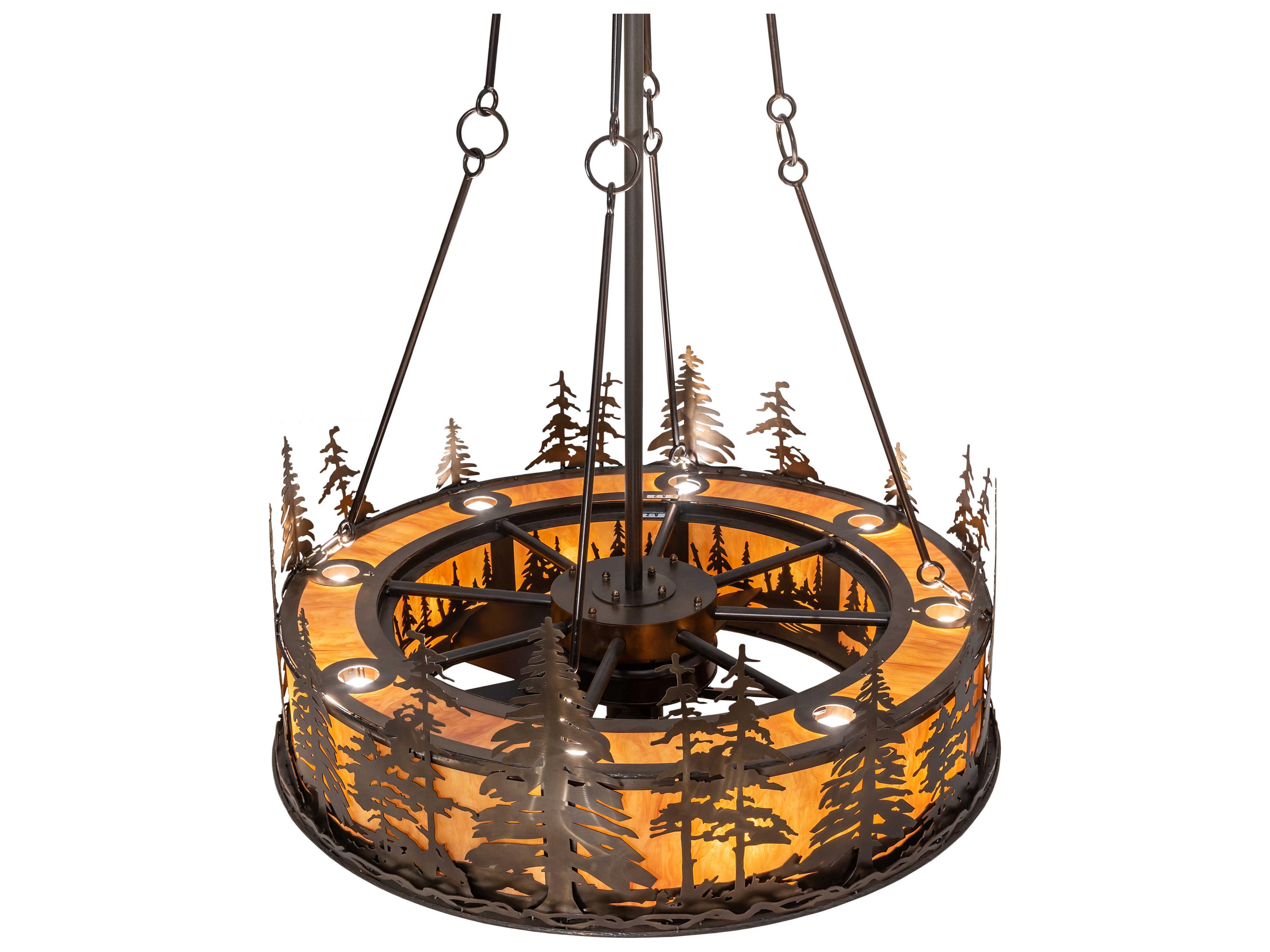 Meyda Tall Pines 45" Ceiling Fan