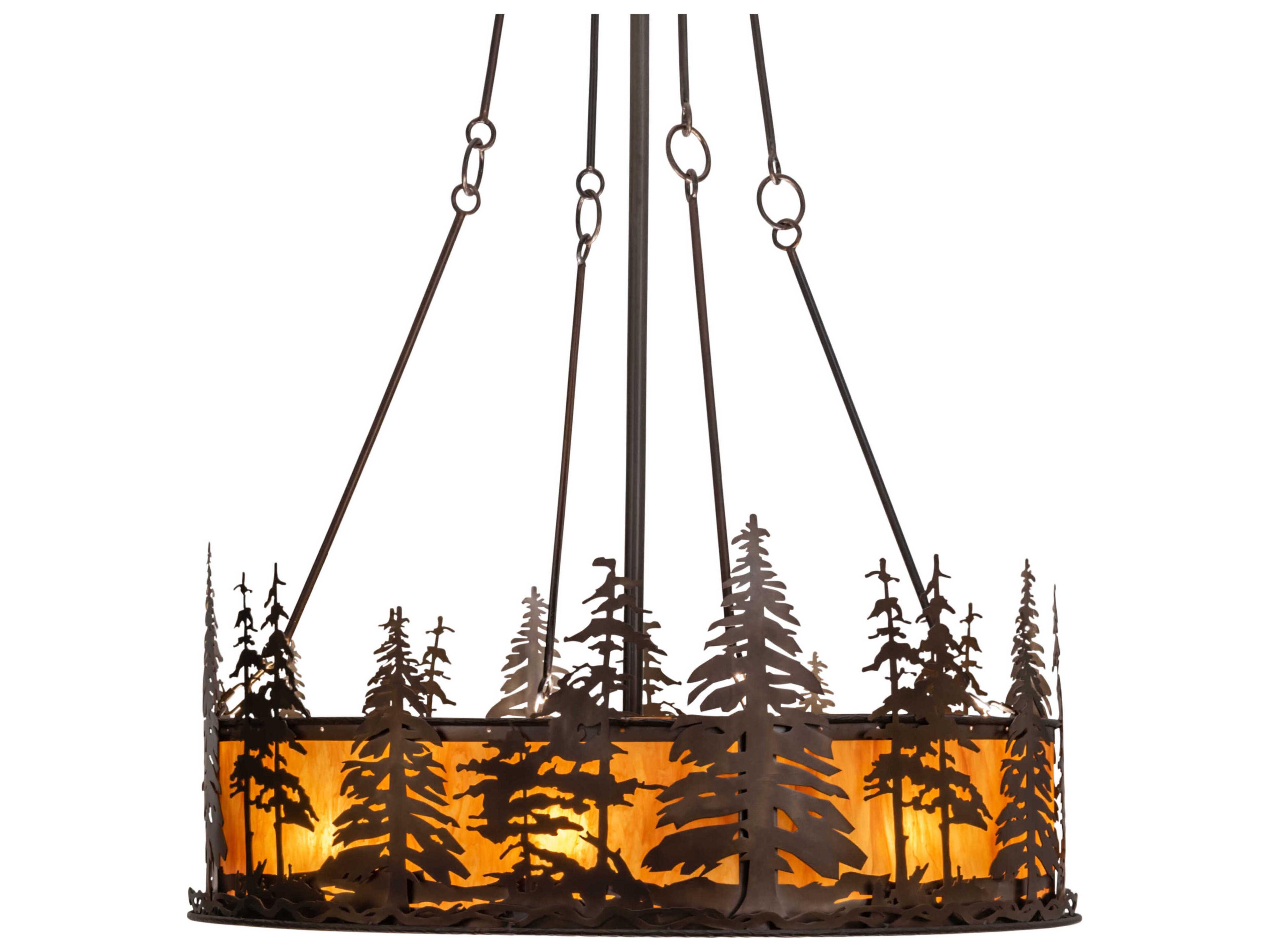 Meyda Tall Pines 45" Ceiling Fan