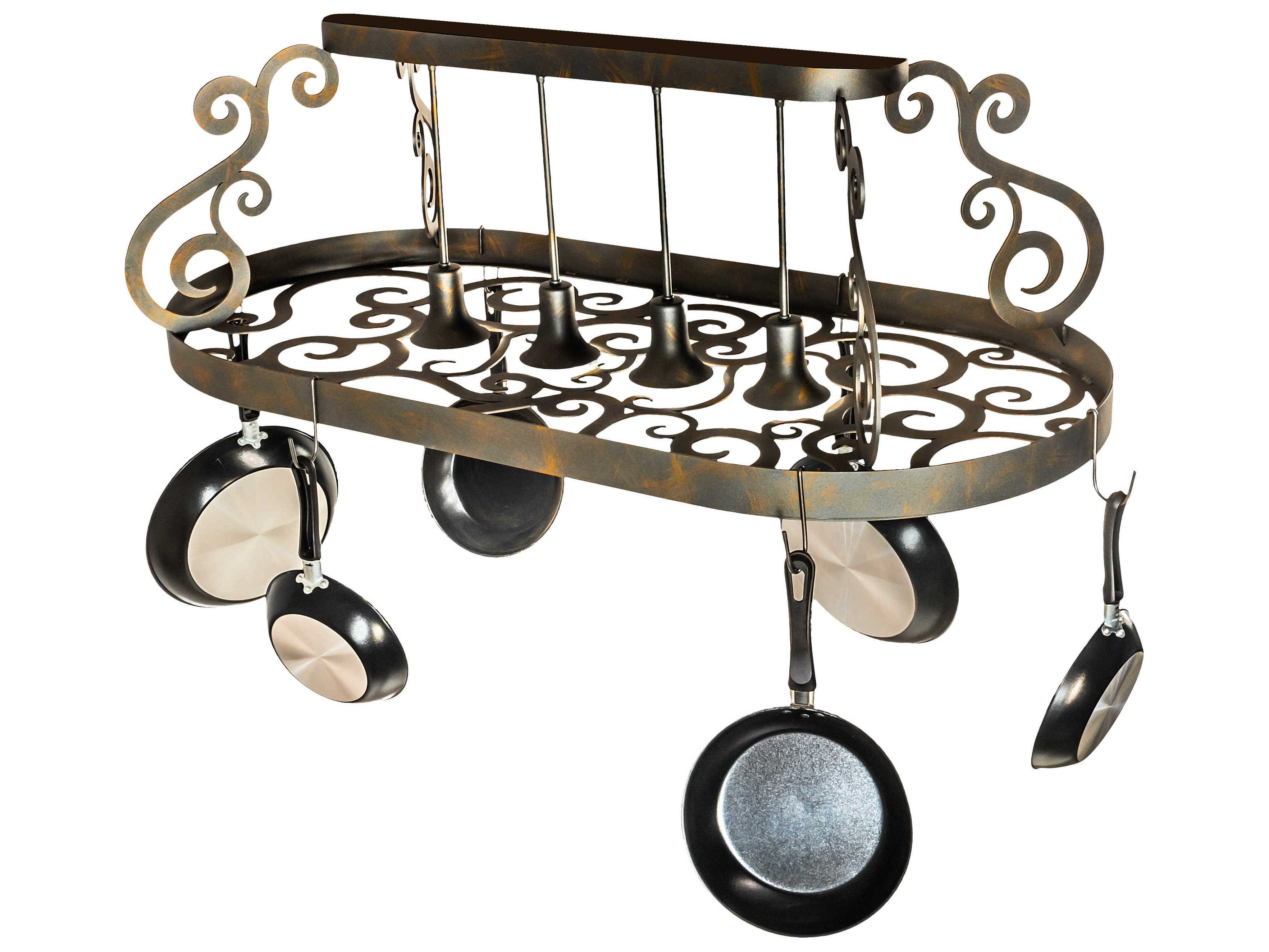 Meyda Neo 4-Light Bronze Brown Island Pendant