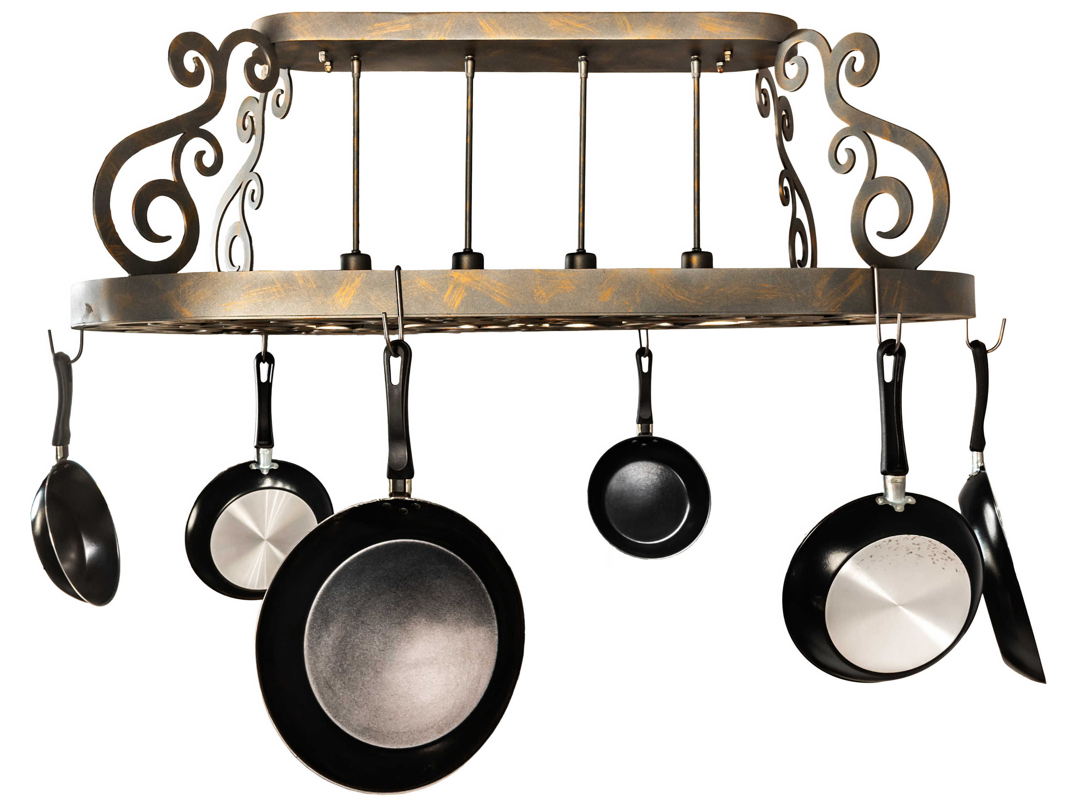 Meyda Neo 4-Light Bronze Brown Island Pendant