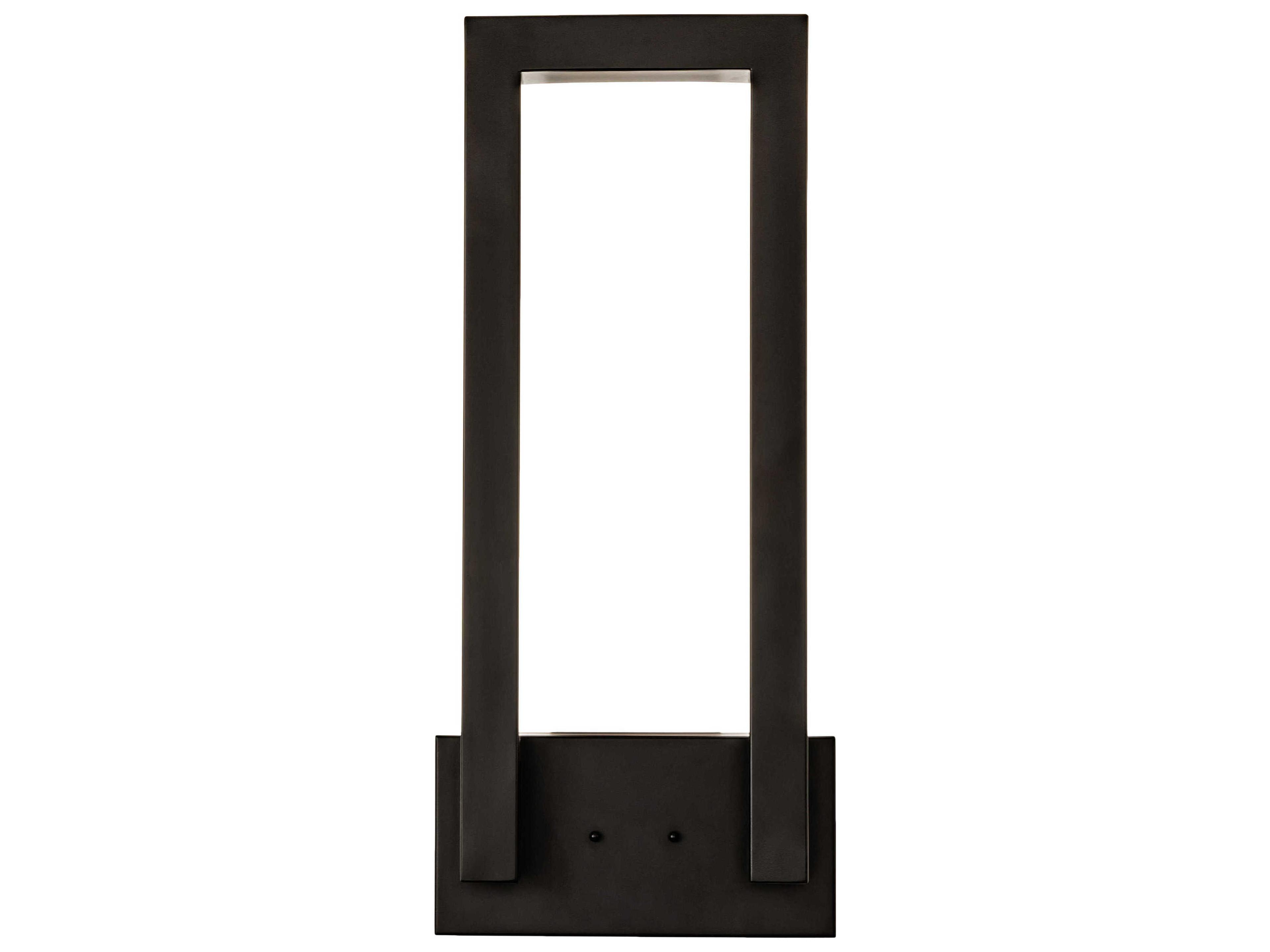Meyda Quadrato Black LED Wall Sconce