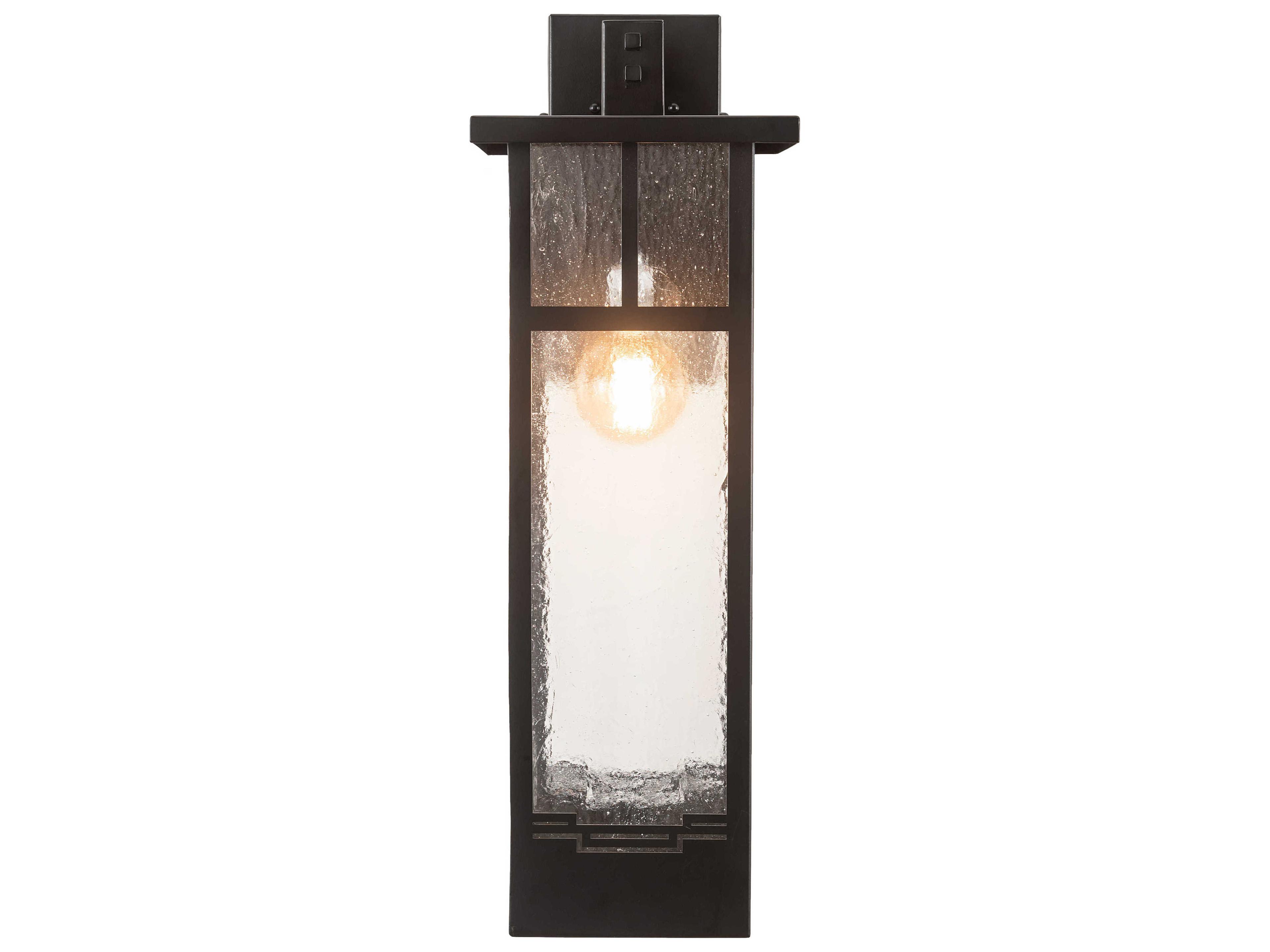 Meyda Roylance 1 - Light Glass Outdoor Wall Light
