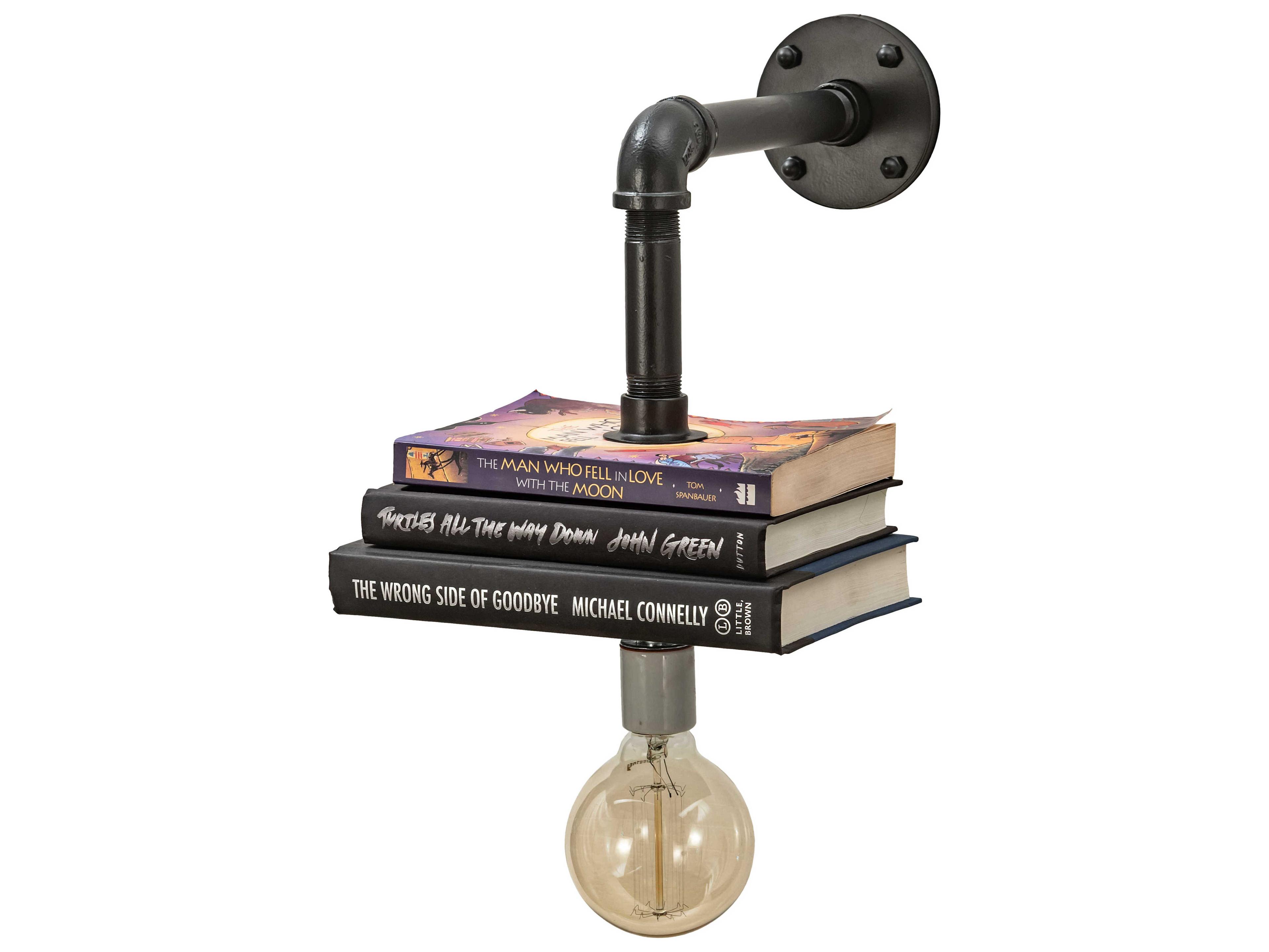 Meyda Pipedream 1-Light Black Wall Sconce