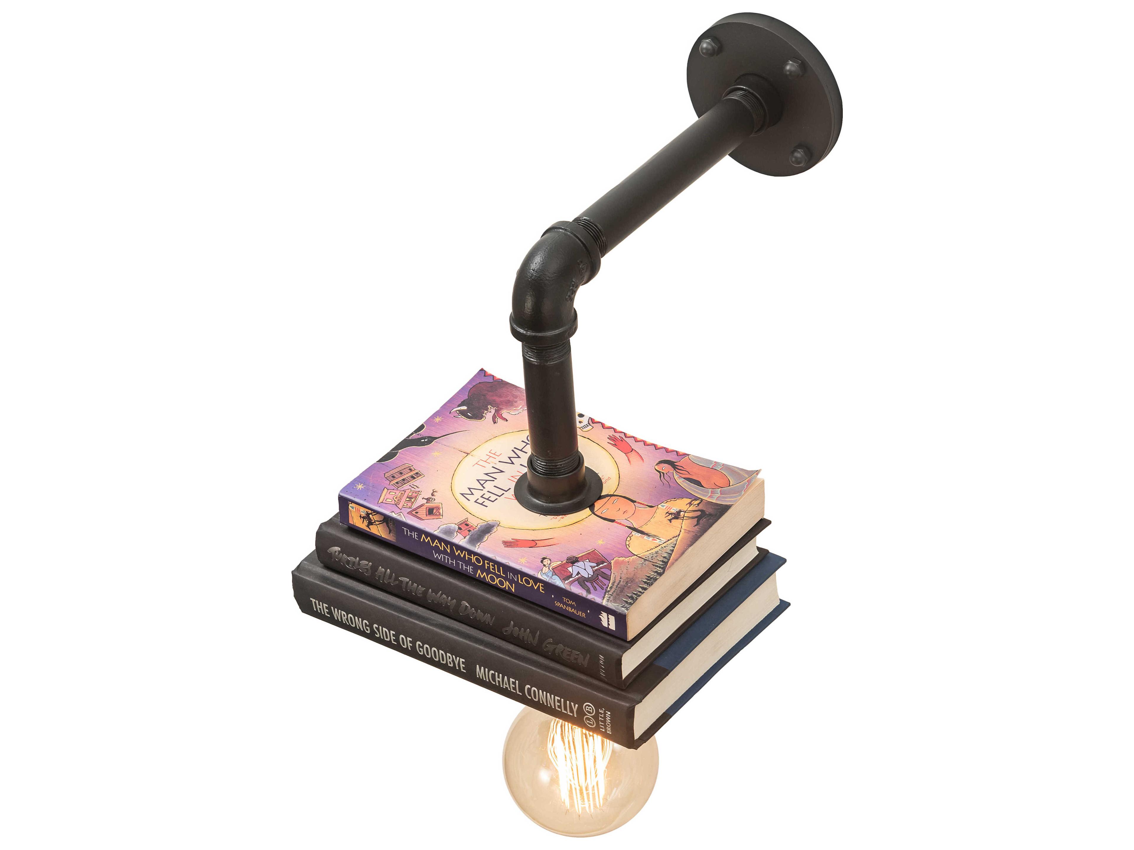 Meyda Pipedream 1-Light Black Wall Sconce