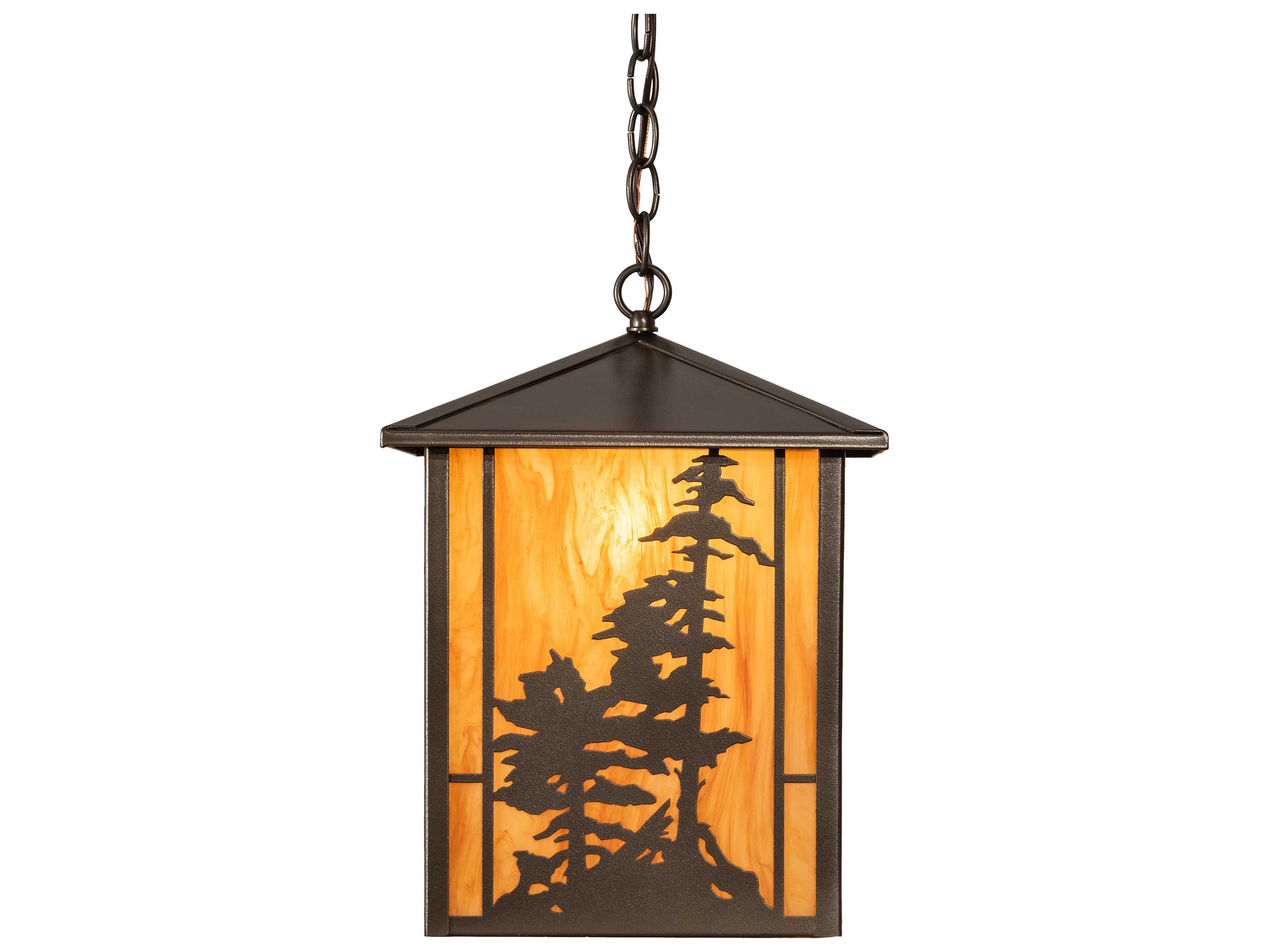 Meyda Pines 1 - Light Outdoor Hanging Light
