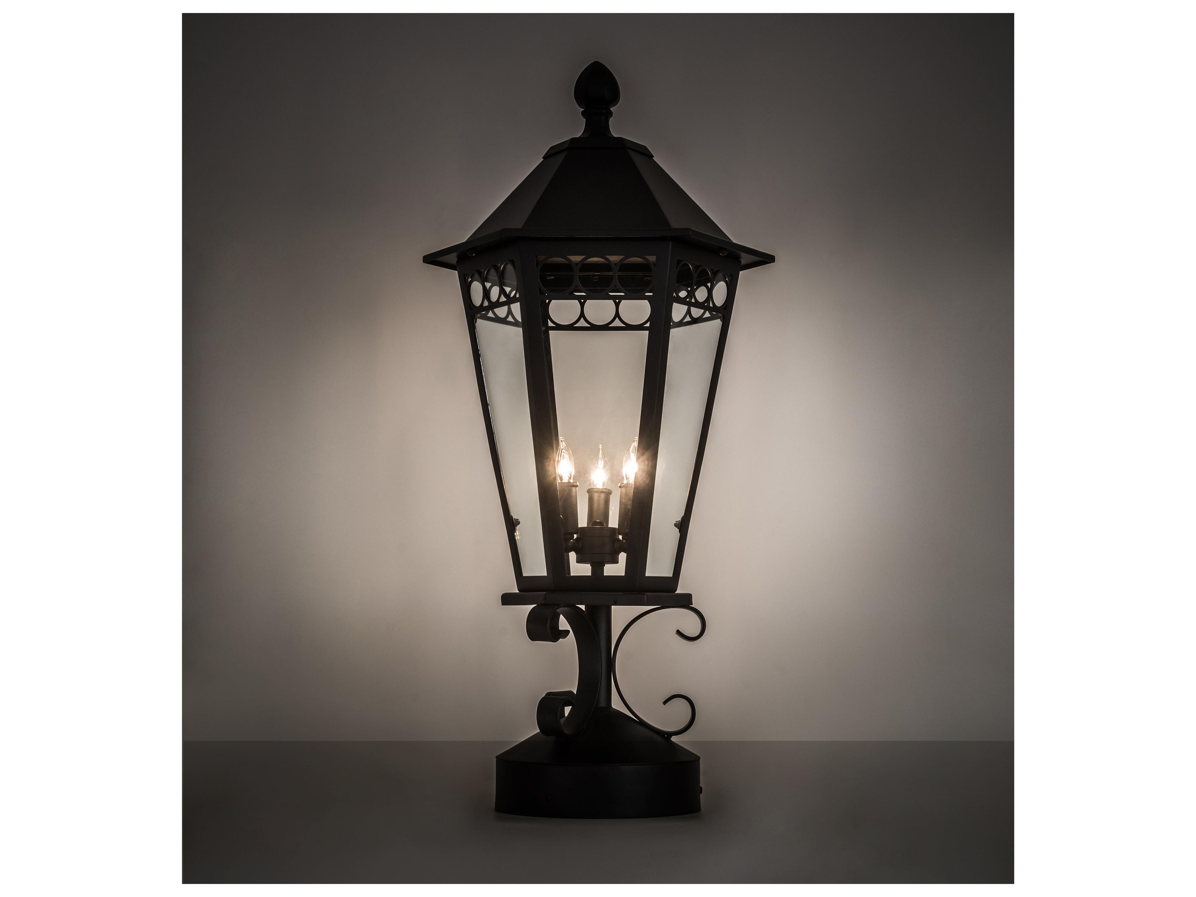 Meyda Yorkshire 3 - Light Outdoor Post Light