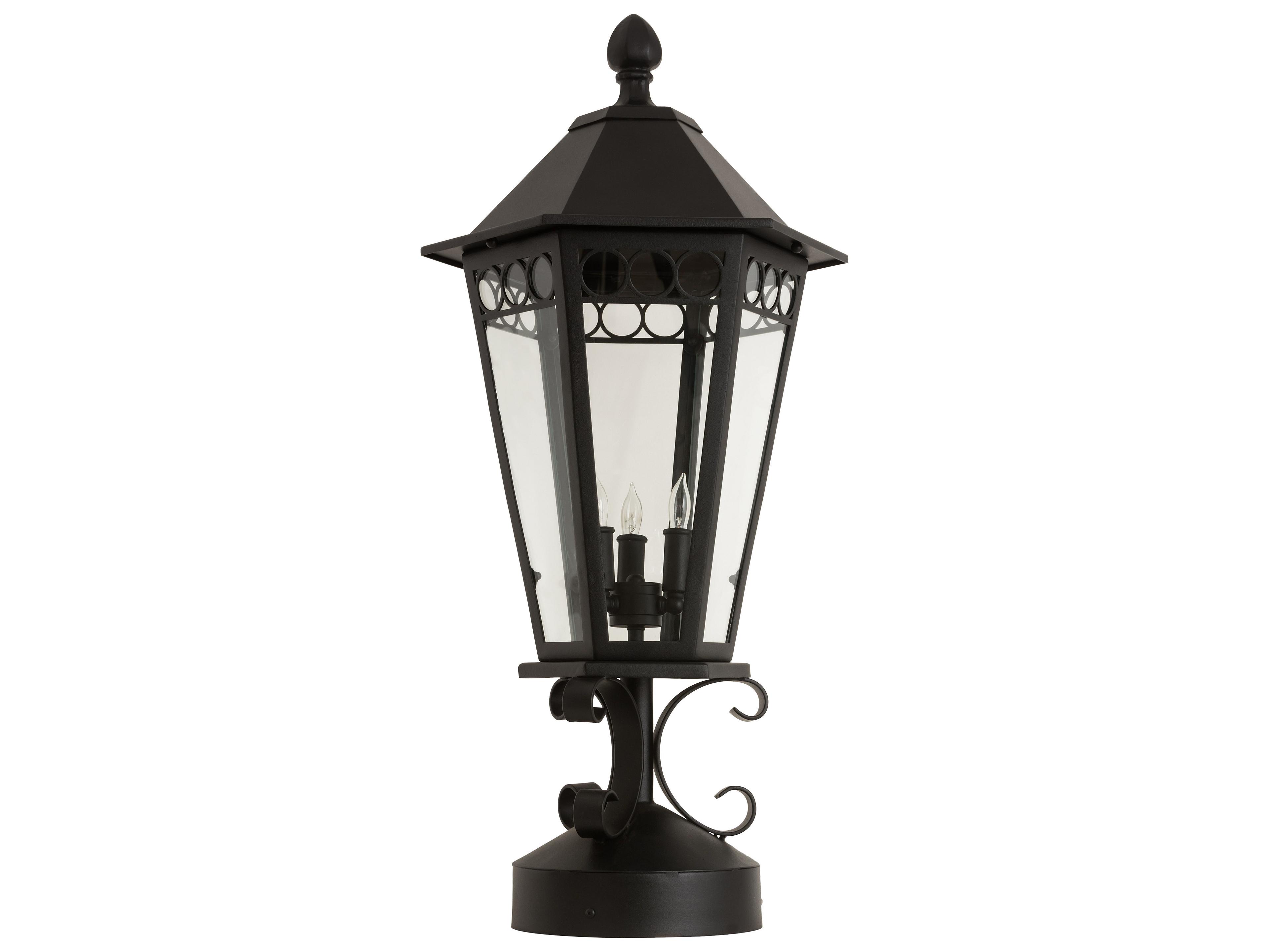 Meyda Yorkshire 3 - Light Outdoor Post Light