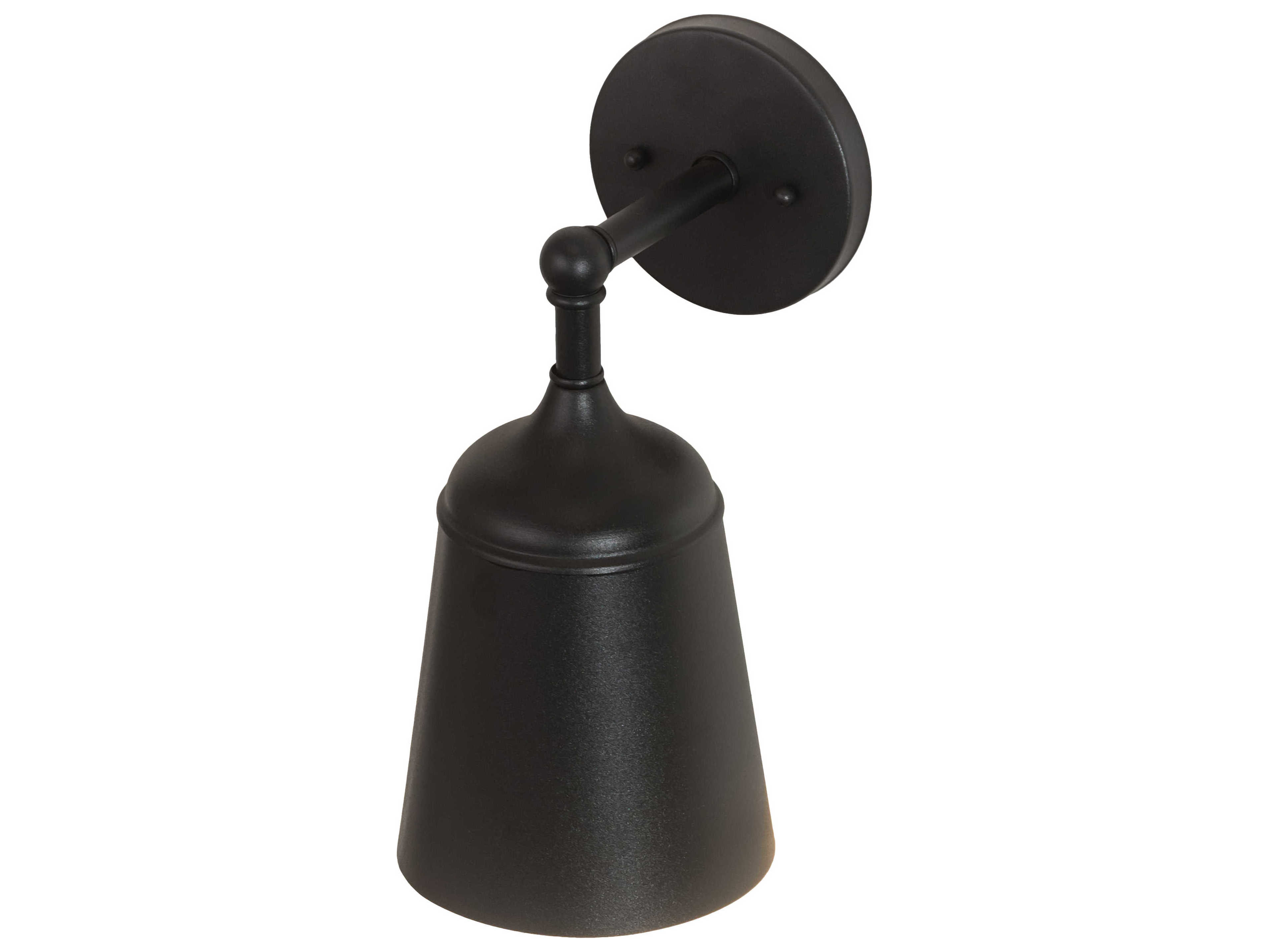 Meyda Somerville 1-Light Black Gold Wall Sconce