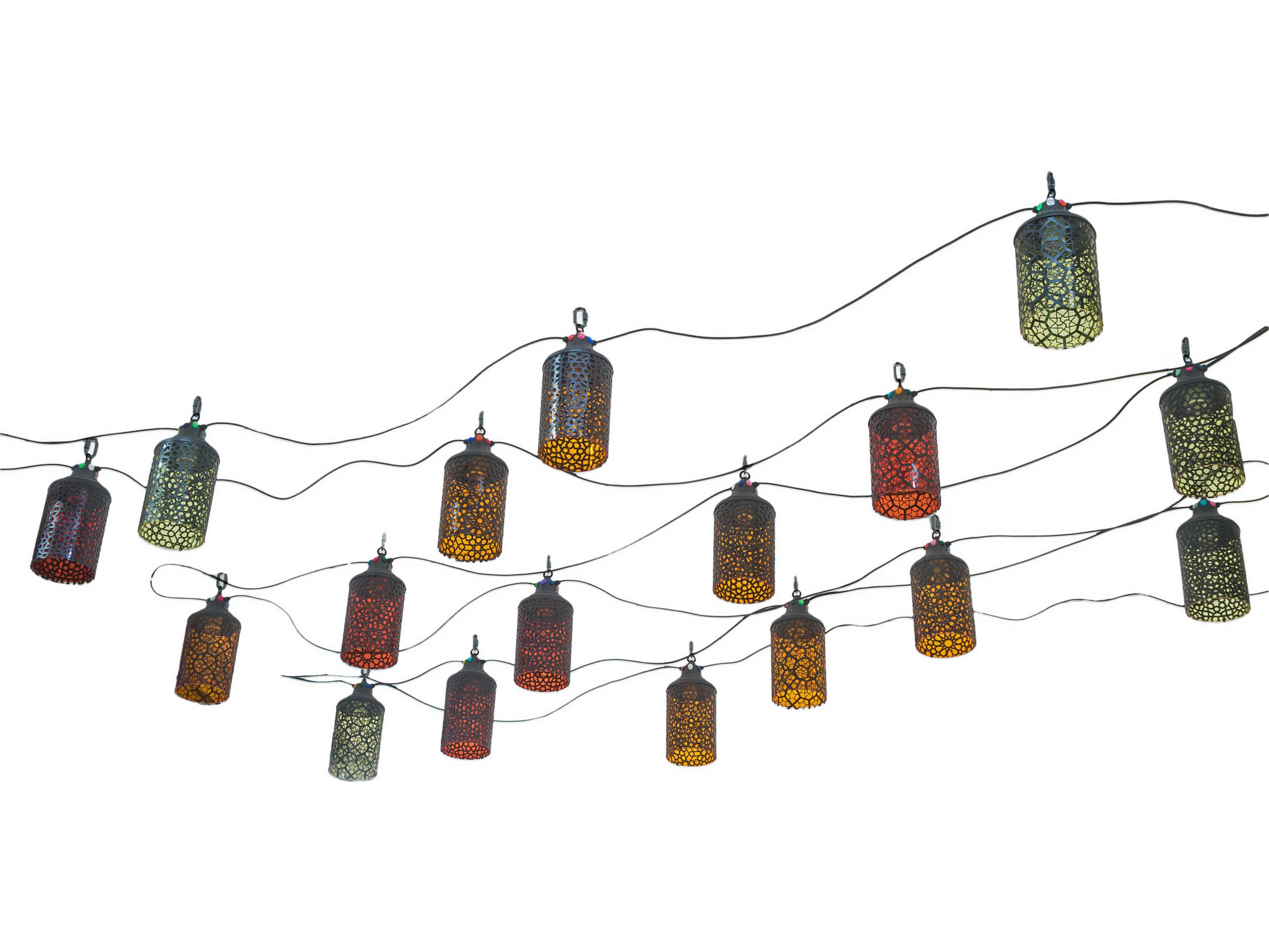 Meyda Tortola 17-light LED Outdoor Hanging Light